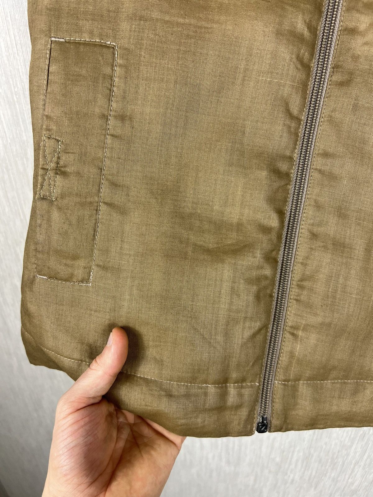 Dirk Bikkembergs Vintage 90s Dirk Bikkembergs linen buckle vest sleeveless Size M / US 6-8 / IT 42-44 - 7 Thumbnail