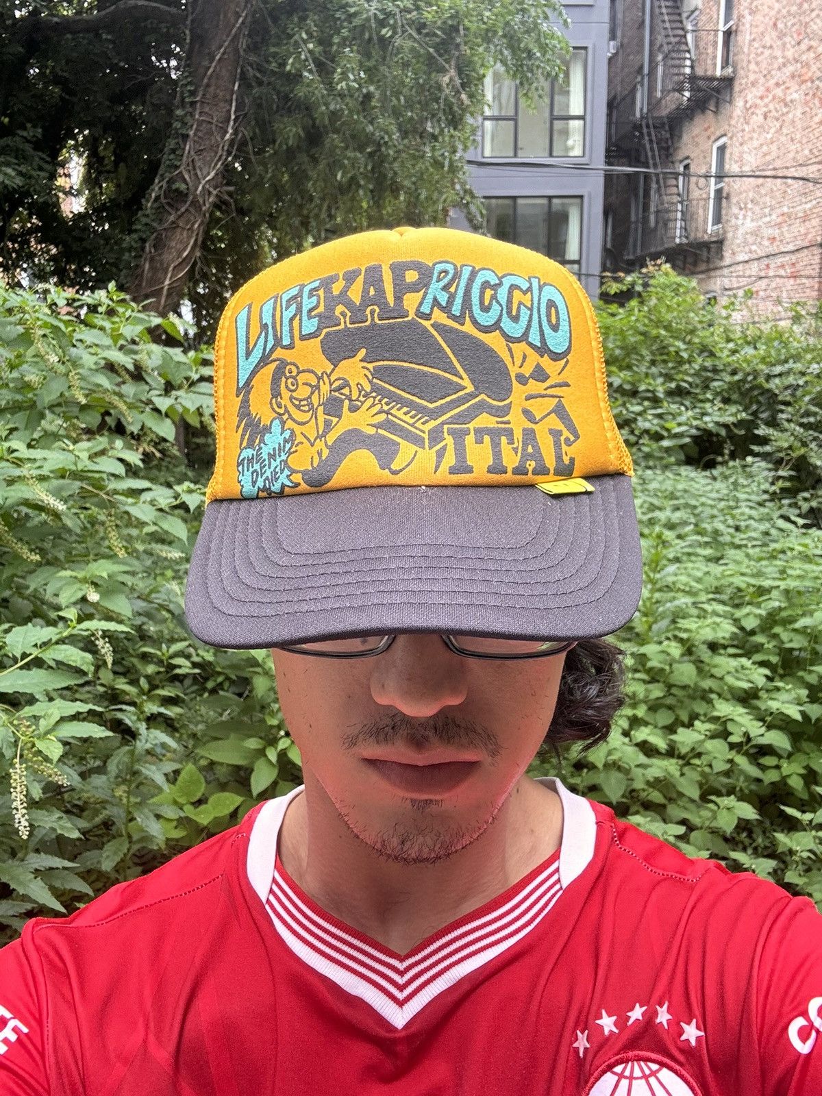 Kapital Kapital LifeKapriccio Two Tone Cap Size ONE SIZE - 4 Thumbnail
