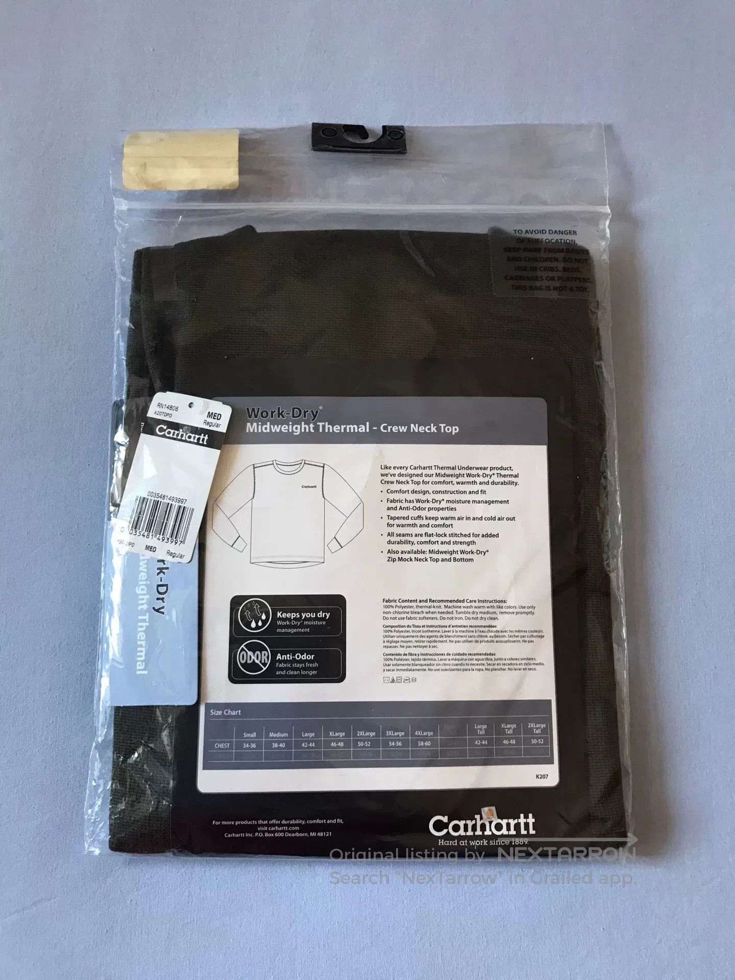 Carhartt Carhartt K207 DPO Long Sleeve T. Size US M / EU 48-50 / 2 - 2 Thumbnail