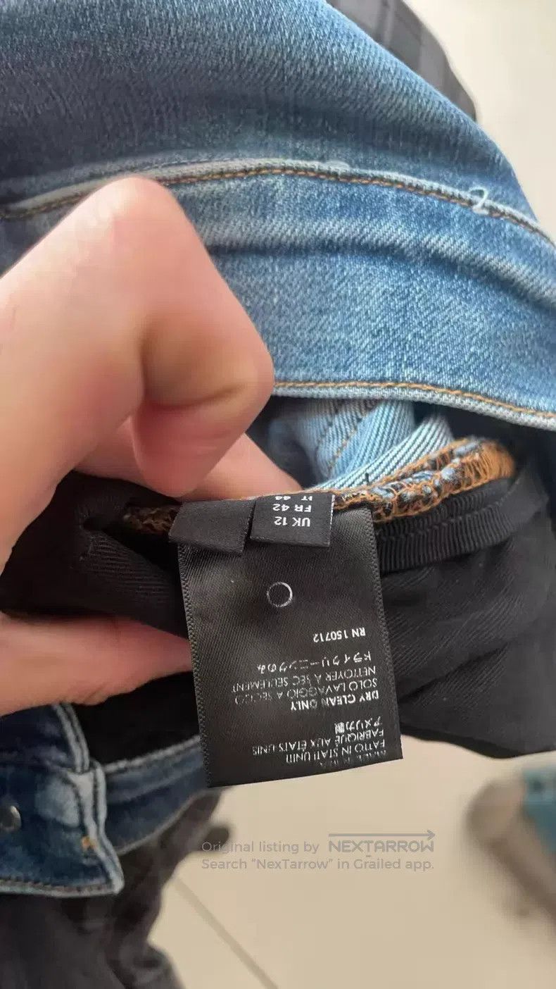 Amiri Amiri Size 30 Blue denim jacketed jeans Size US 30 / EU 46 - 5 Thumbnail