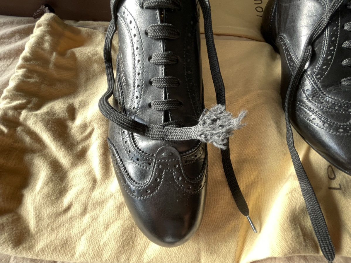 Louis Vuitton Louis Vuitton Leather Brogue Sneaker Size US 8 / EU 41 - 3 Thumbnail