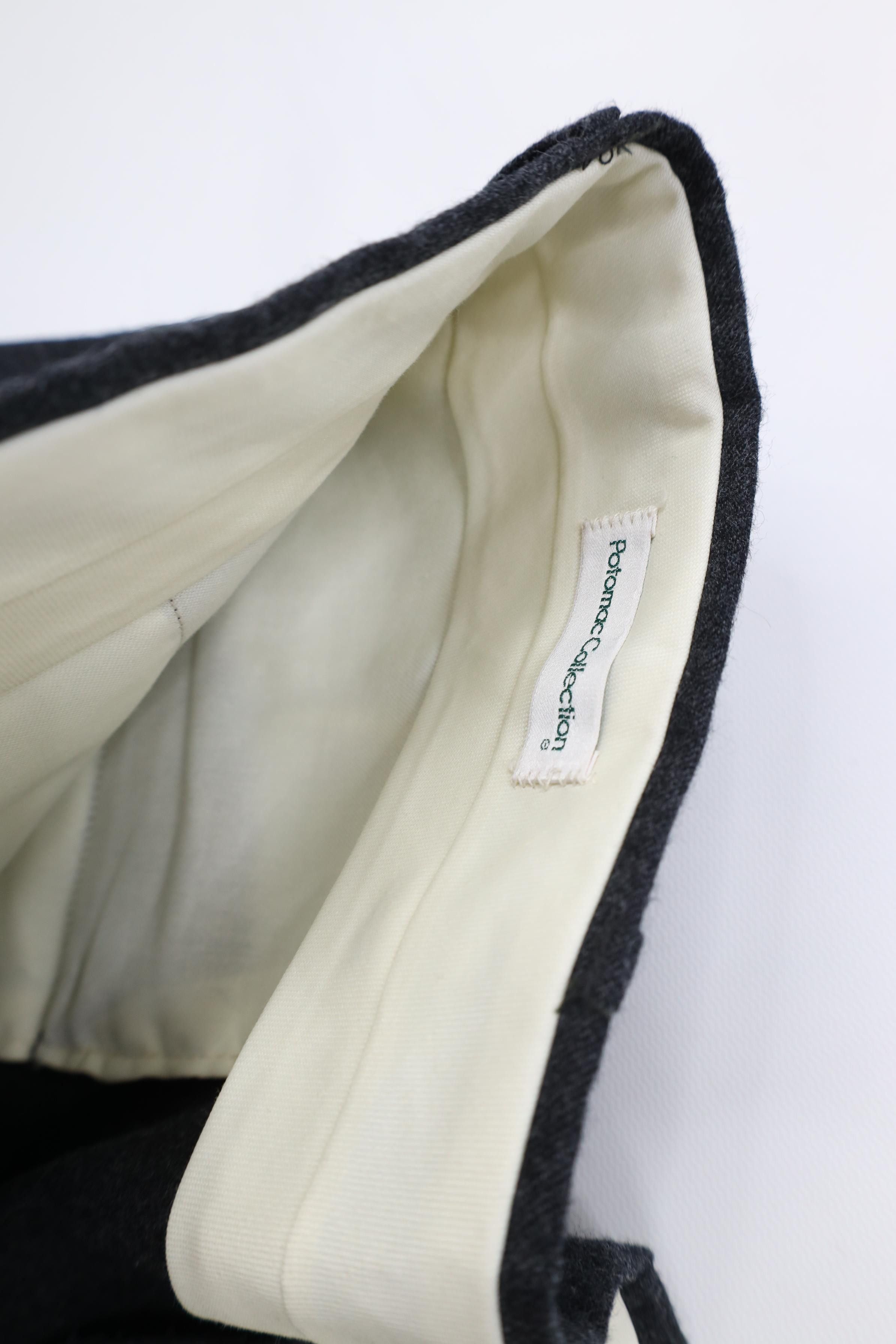 Vintage Vintage 70s Streetwear Knit Wide Leg Chino Pants Gray USA Size US 40 / EU 56 - 9 Thumbnail
