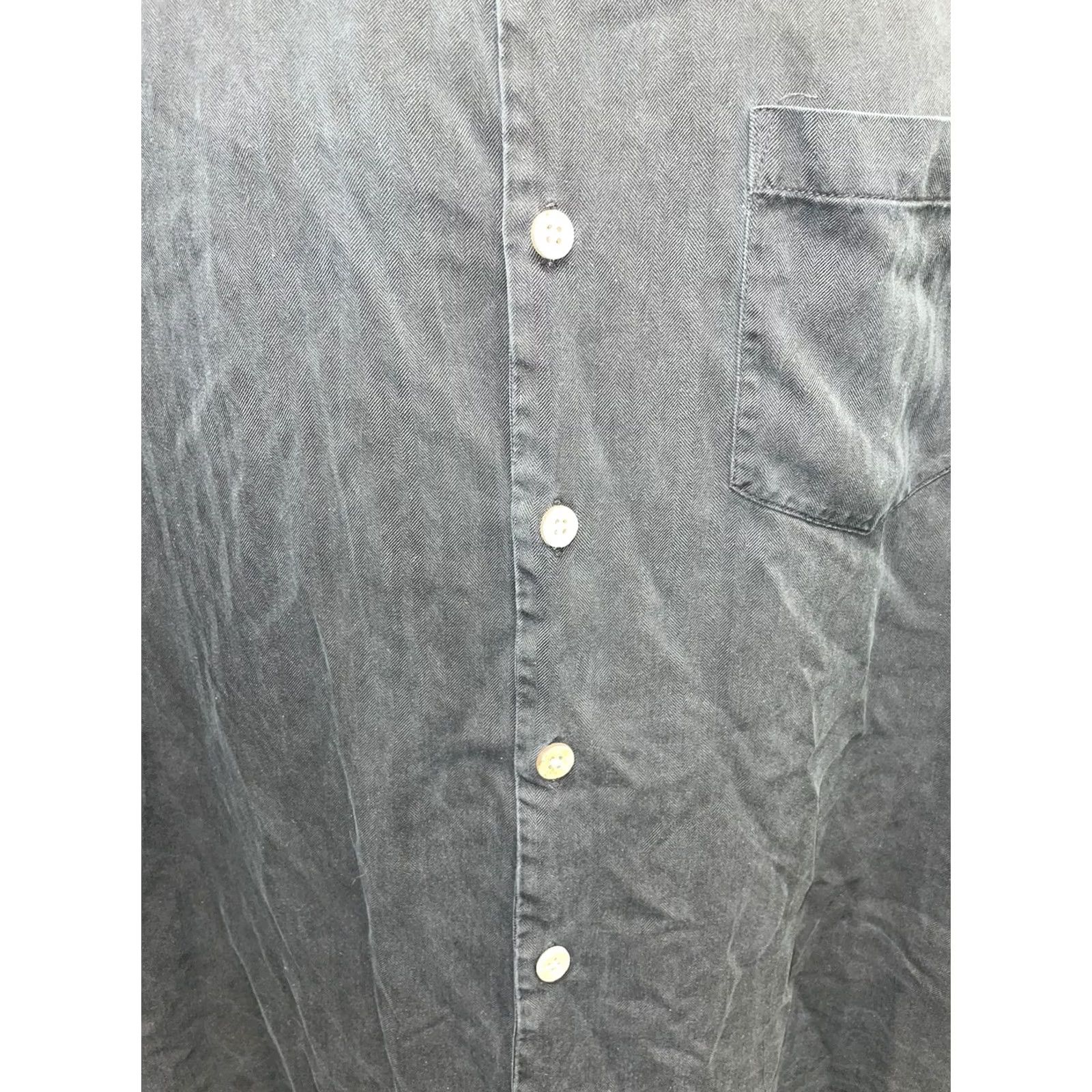 Vintage MoN Montego Mon Black Embroidered Hawaiian Shirt Mens L Size US L / EU 52-54 / 3 - 5 Thumbnail
