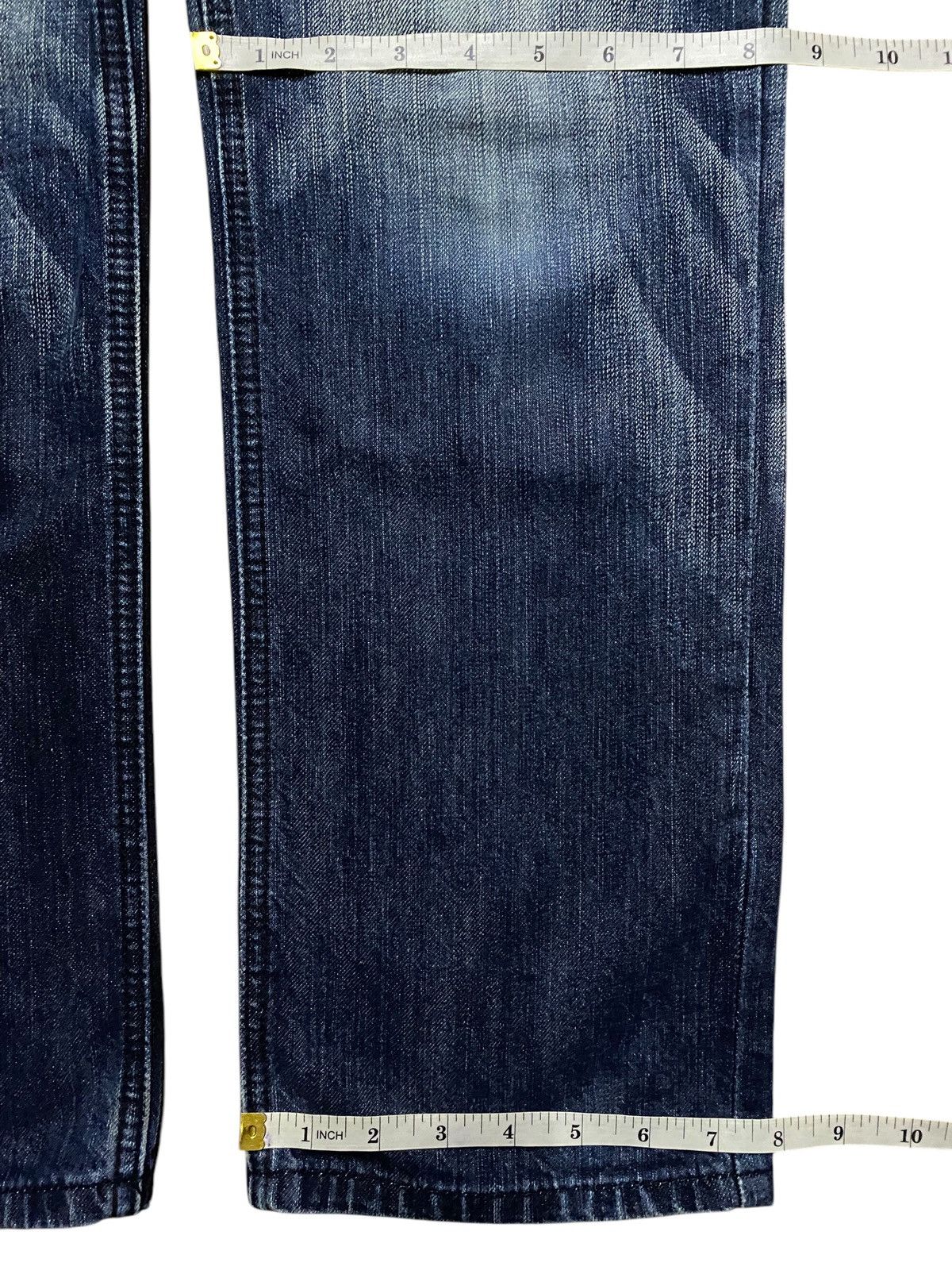 Edwin Vintage Japanese Brand Edwin 422XVS Cross Button Loose Jeans Size US 34 / EU 50 - 17 Thumbnail