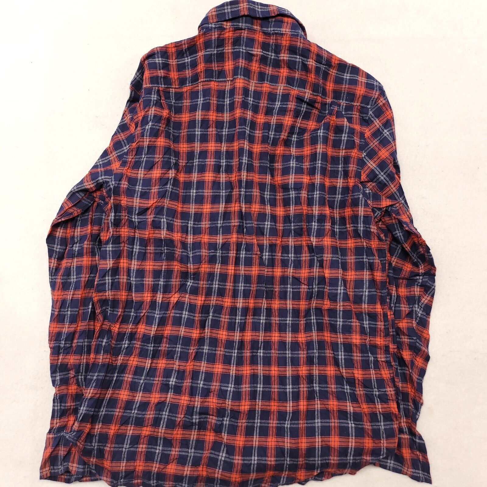 Old Navy Old Navy Tartan Flannel Shirt Mens Size Large L Blue Red Size US L / EU 52-54 / 3 - 10 Thumbnail