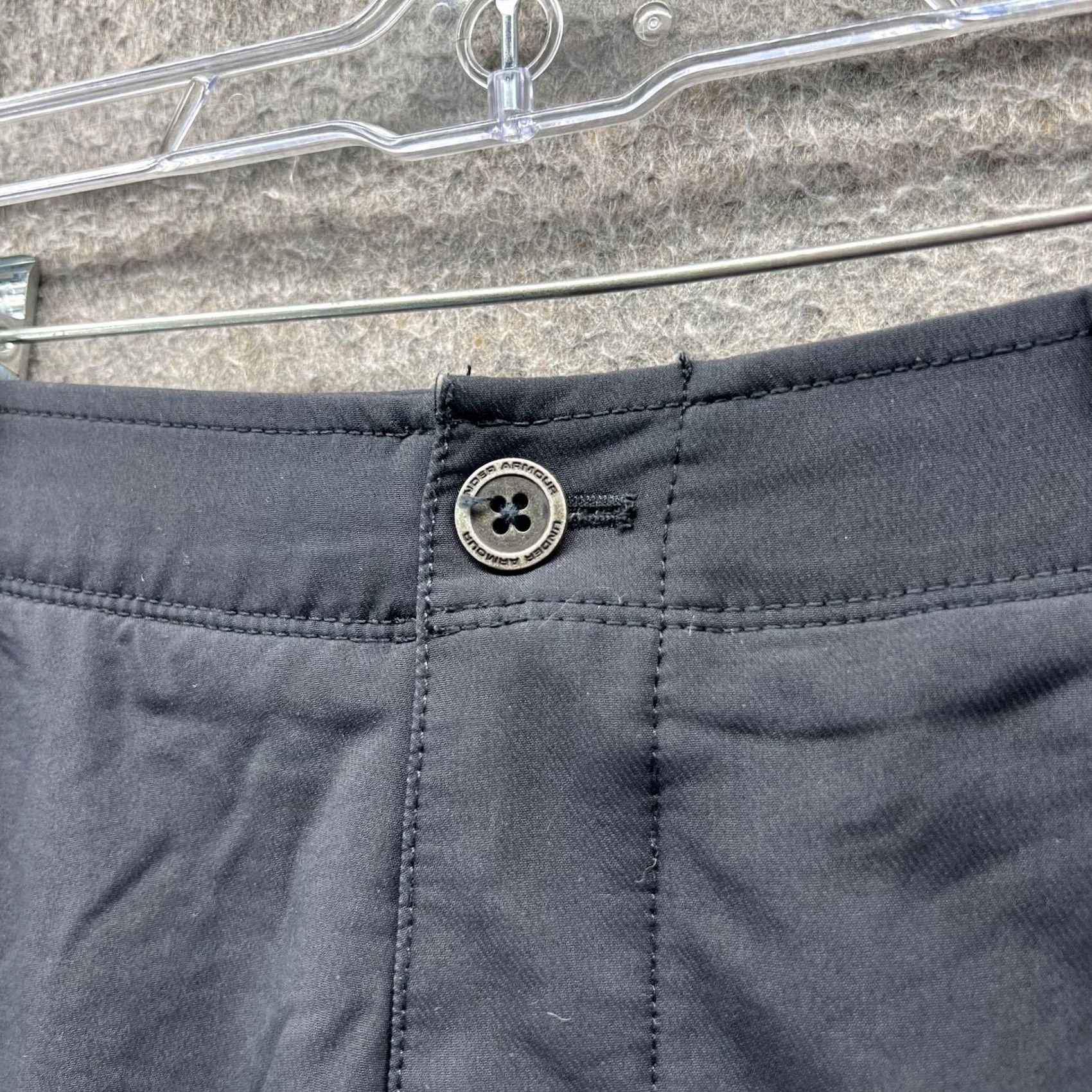 Under Armour Under Armour Shorts Mens 34 Black HeatGear Golf Chino Performance 10 Inseam Size US 34 / EU 50 - 4 Thumbnail