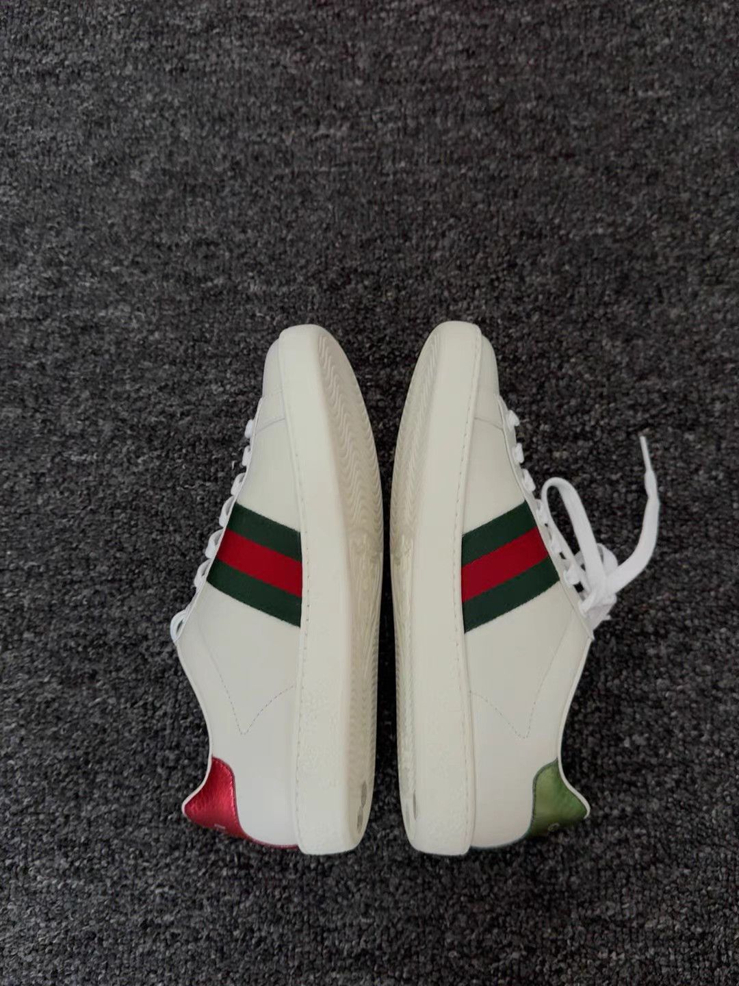 Gucci GUCCI Bee-Embroidered White Sneakers K13 Size US 5.5 / IT 35.5 - 2 Thumbnail