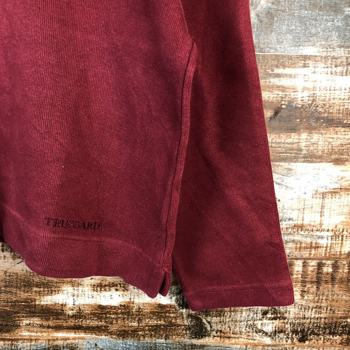 Homespun Knitwear Trussardi vintage Red Knitwear #A1386 Size US S / EU 44-46 / 1 - 8 Thumbnail
