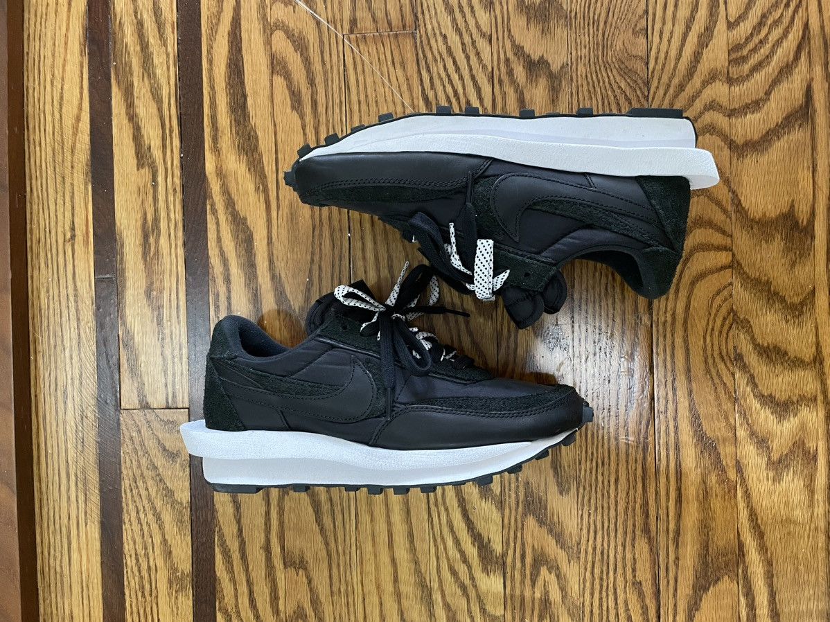 image of Nike Sacai Ld Waffle Size 7.5 Shoes in Black, Men's
