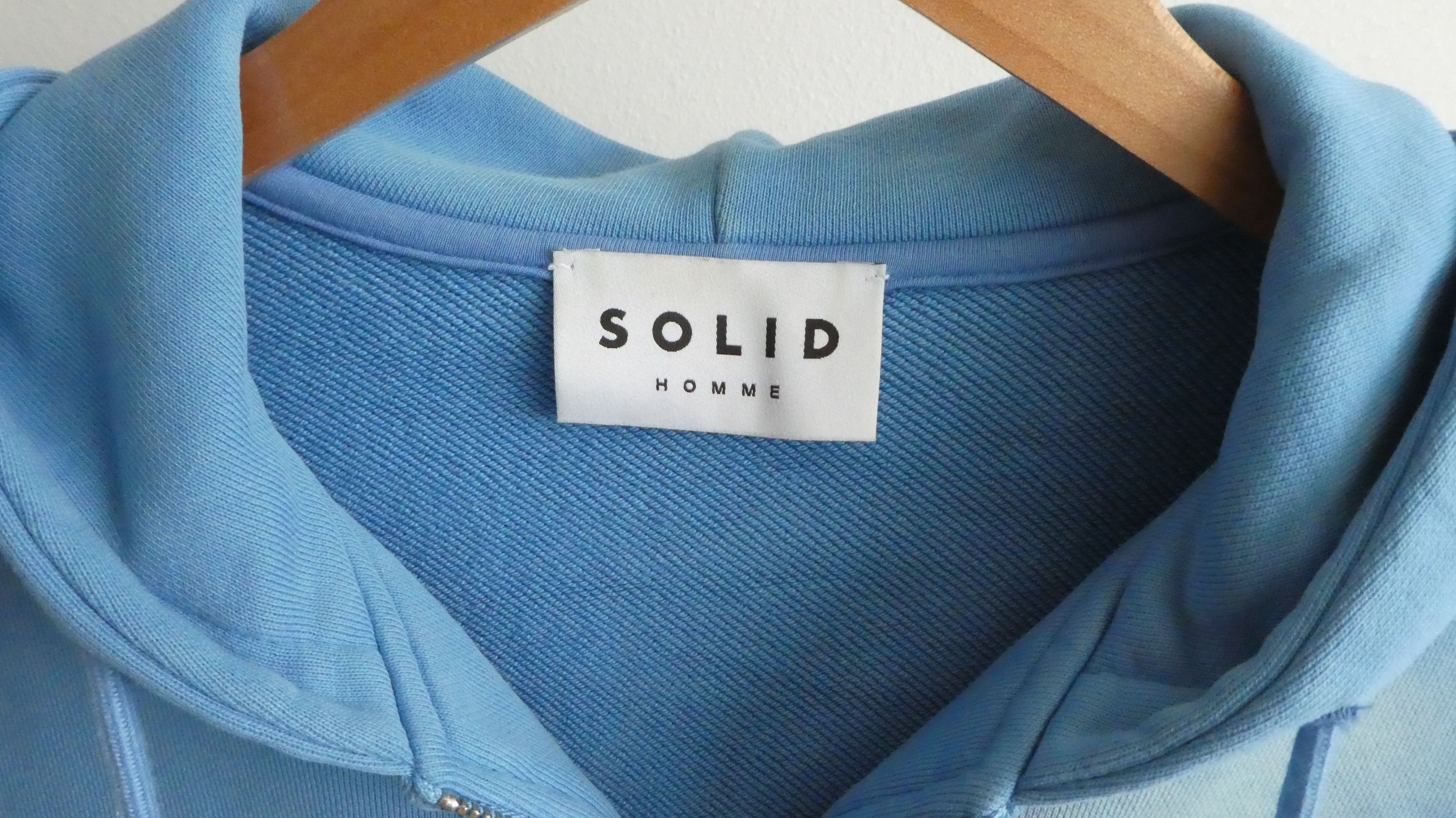 Solid Homme Solid Homme Blue Spectrum Zip Hoodie Size US S / EU 44-46 / 1 - 2 Thumbnail
