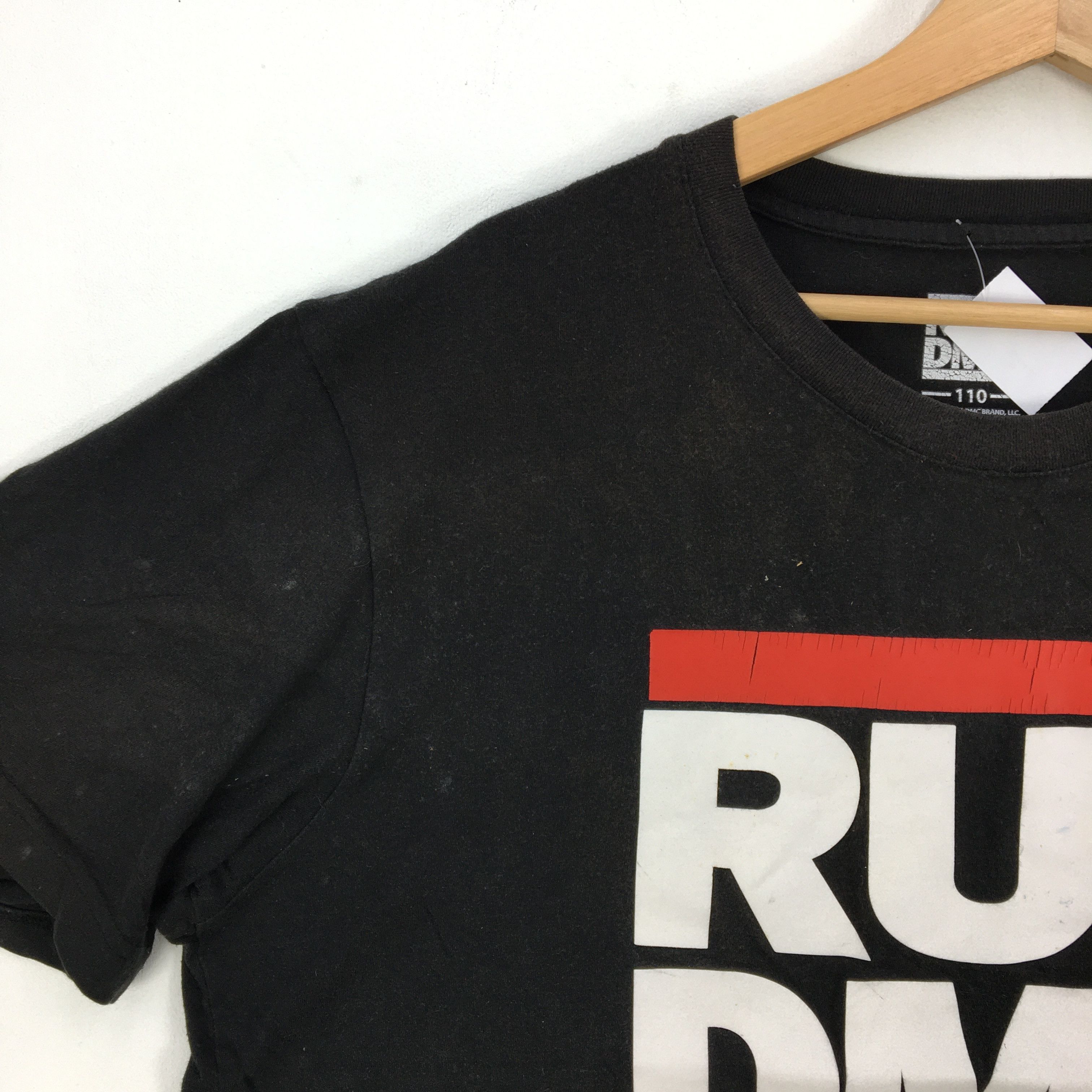 Rap Tees Vintage Run DMC T-Shirt Crewneck Rap Hip Hop Crewneck Tees Size US L / EU 52-54 / 3 - 6 Thumbnail