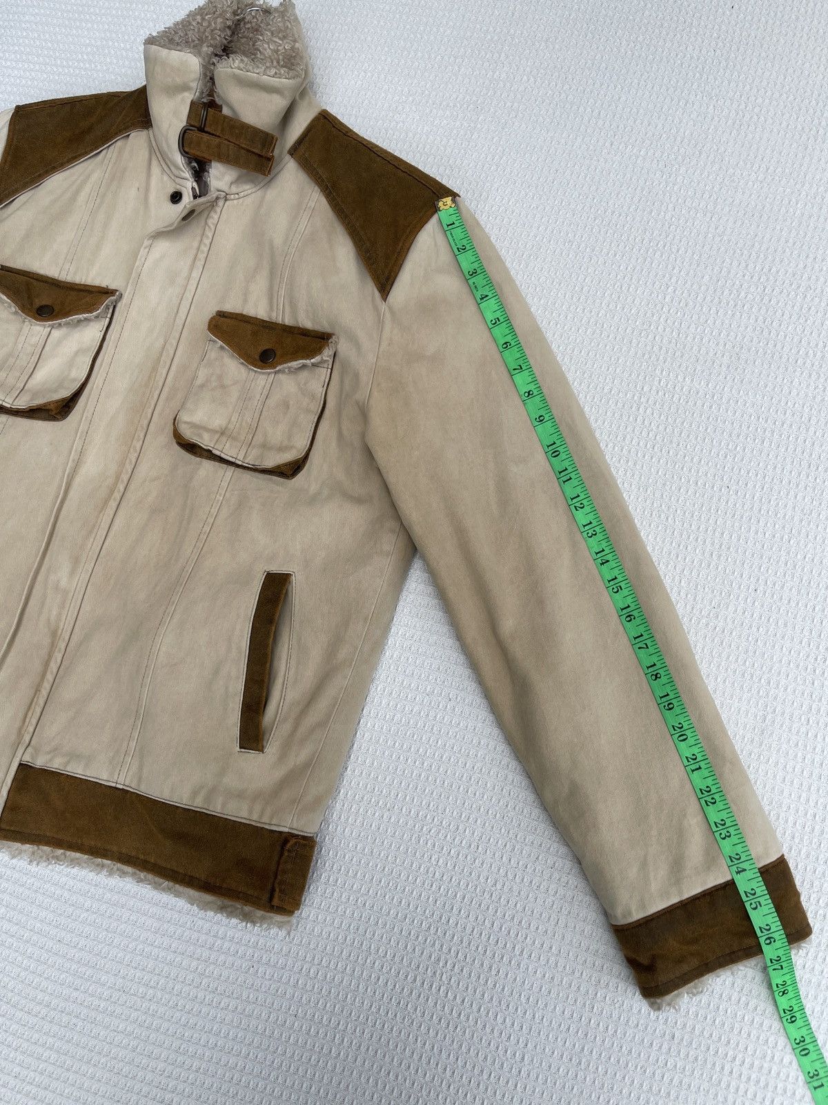 Marc Jacobs Last Drop🔥Rare🔥Marc Jacob Sherpa Leather Jacket Size US L / EU 52-54 / 3 - 21 Thumbnail