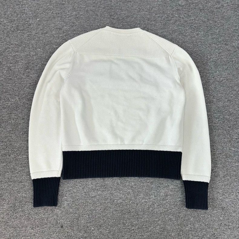 Dior dior black and white logo knit sweater Size US L / EU 52-54 / 3 - 2 Thumbnail