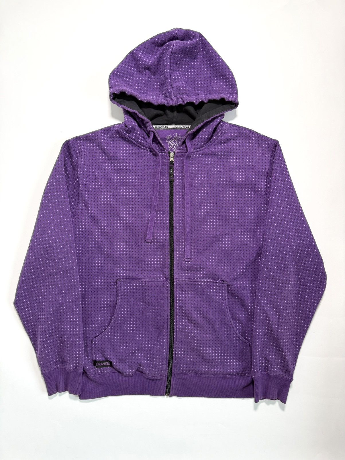 Gravis 🌀Gravis Dotted Zip Up Hoodie Size US L / EU 52-54 / 3 - 1 Thumbnail