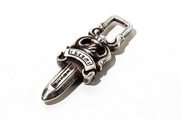 アクセサリー CHROME HEARTS Dagger Heart Chrome Hearts Chrome Hearts Dagger Heart Pendant Silver Pink