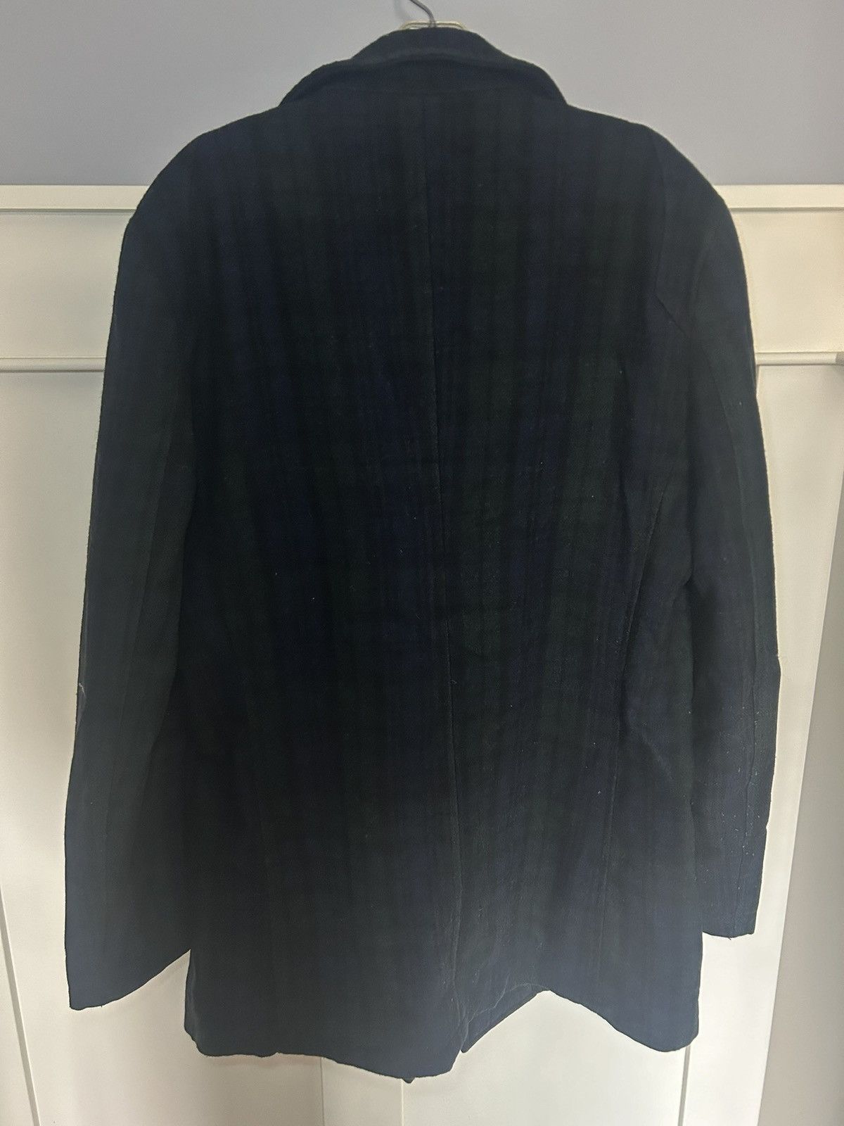 Vintage Vintage Major tartan/plaid medium length wool coat Size US L / EU 52-54 / 3 - 2 Thumbnail