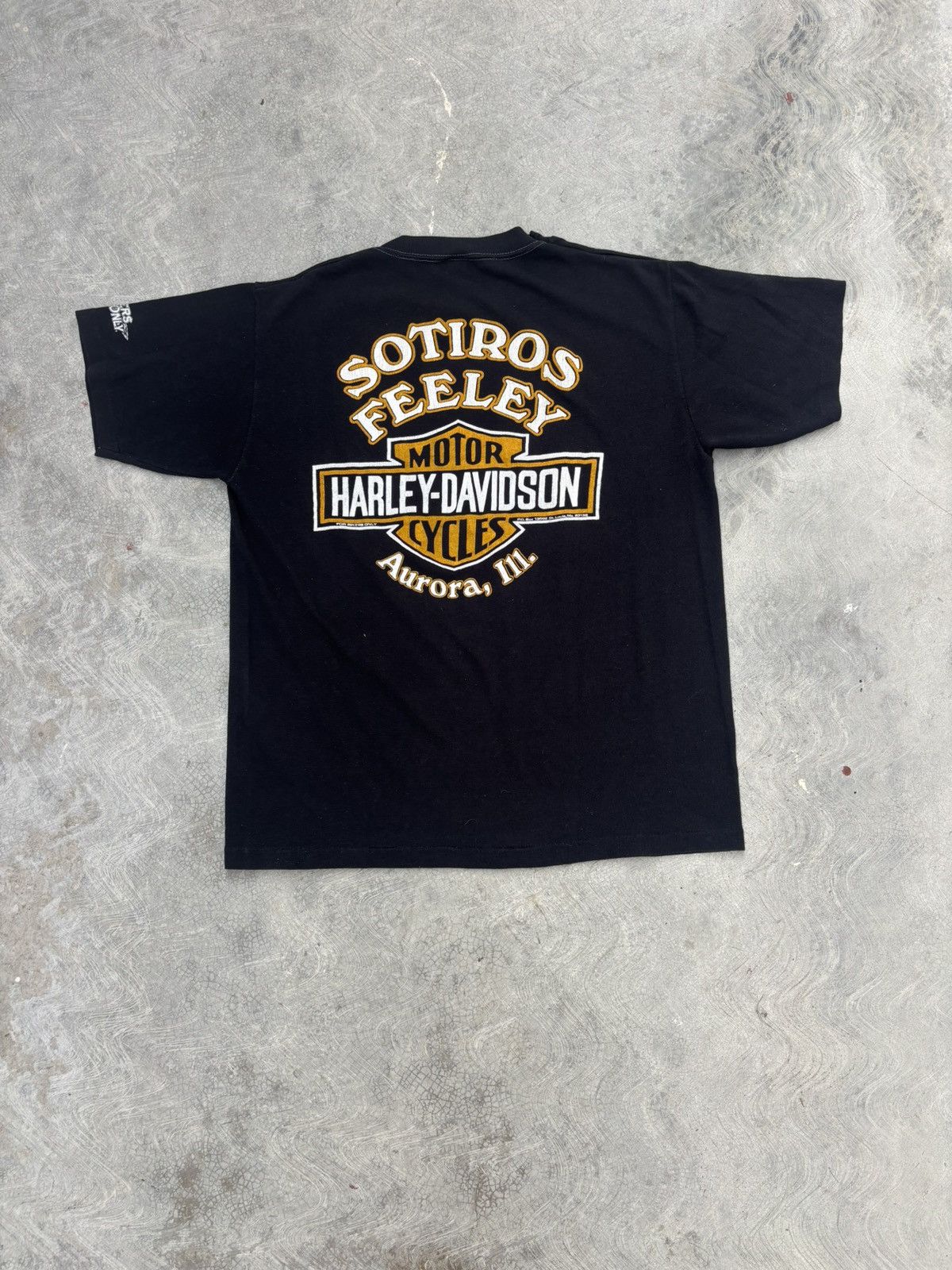 Harley Davidson Vintage 80s Harley Davidson T Shirt Size US L / EU 52-54 / 3 - 2 Thumbnail