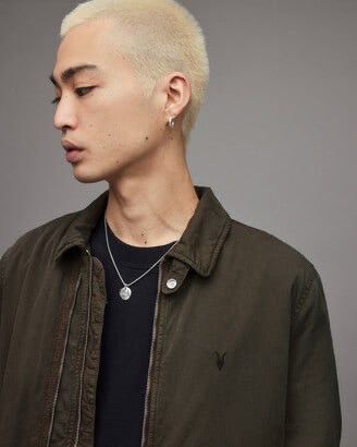 Allsaints Allsaints Nicks Ramskull Military Bomber Jacket Vintage LGB Size US S / EU 44-46 / 1 - 2 Thumbnail