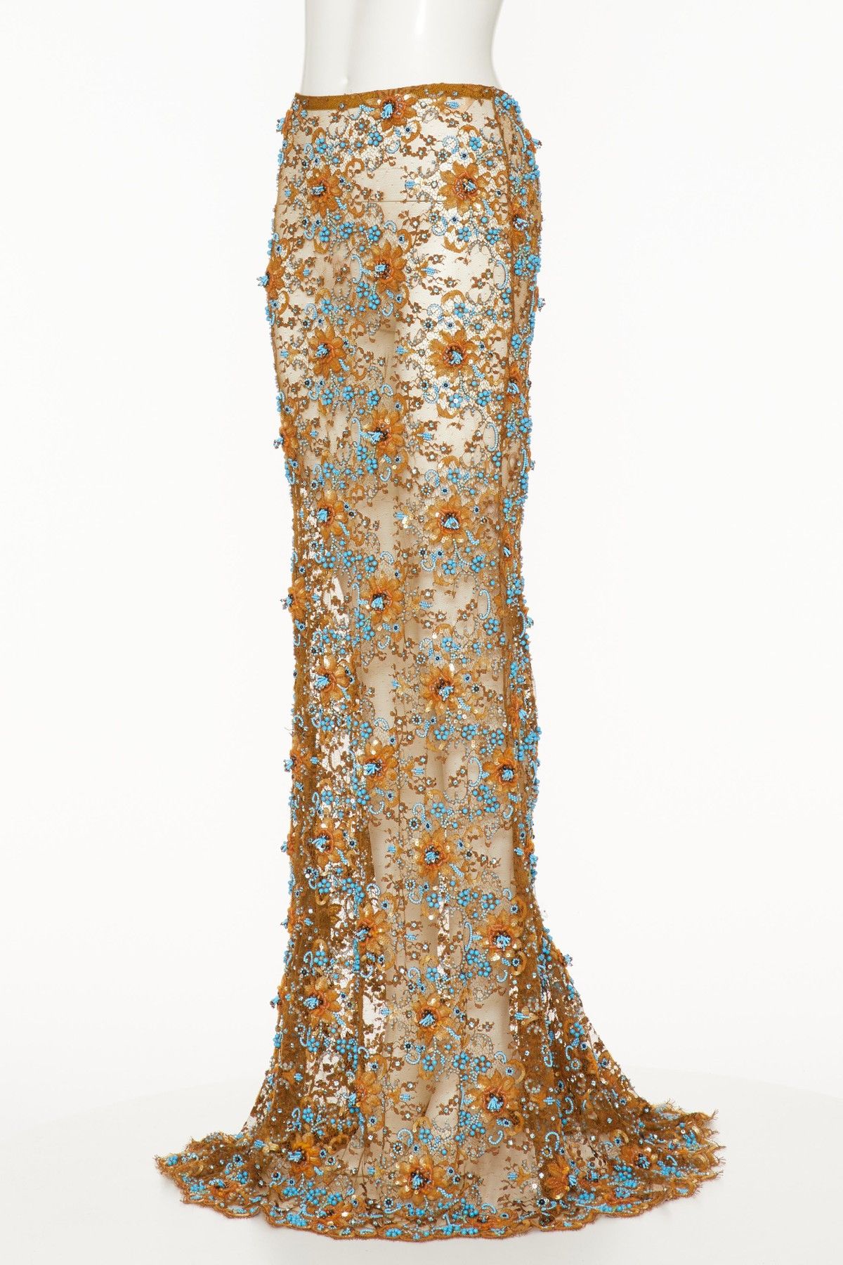Valentino o1s1wg110525 Skirt in Multicolor Size 25" / US 0 / IT 36 - 2 Thumbnail