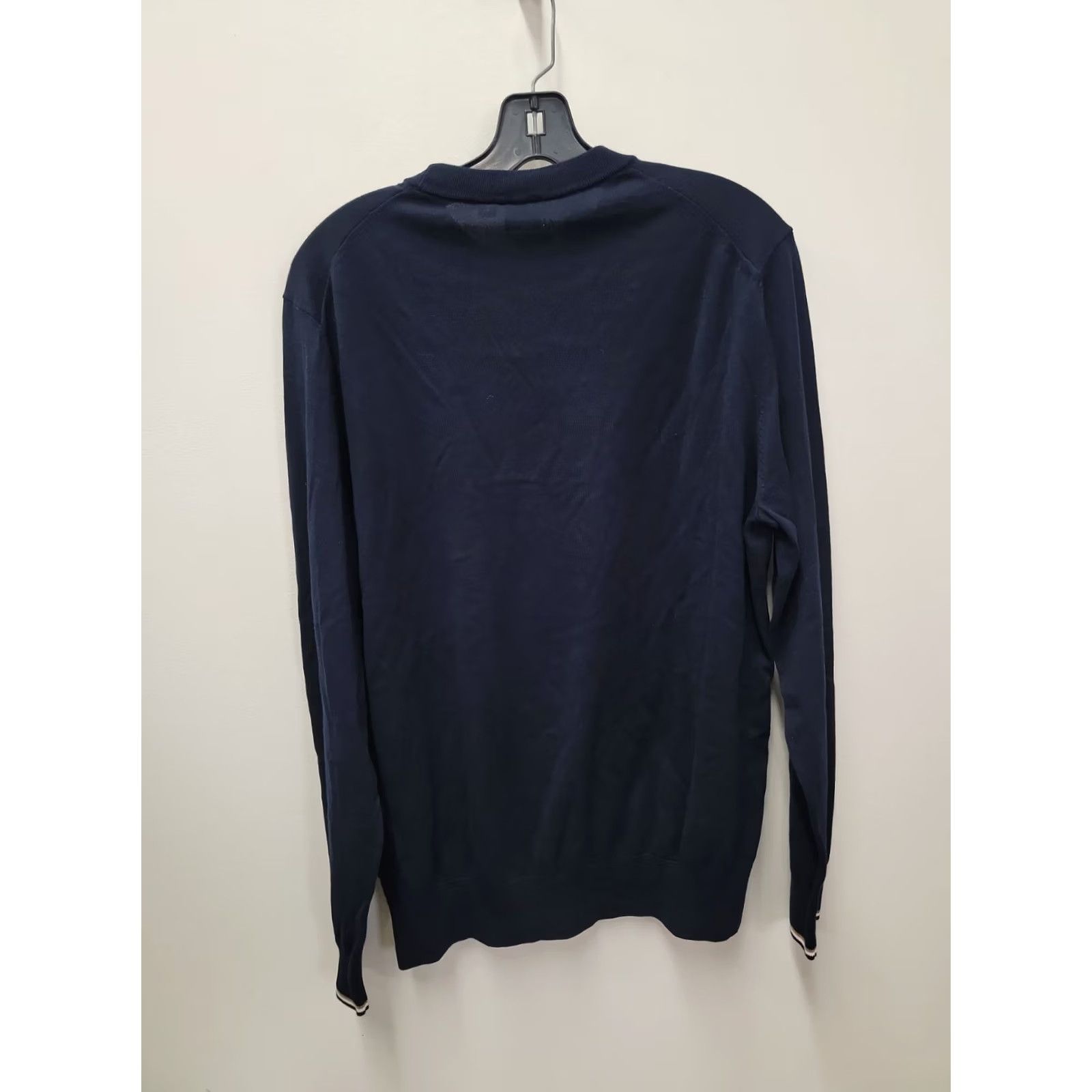 Hugo Boss HUGO BOSS Sweater Crew Neck Cotton Ebello Blue XL Men Pullover Size US XL / EU 56 / 4 - 6 Thumbnail