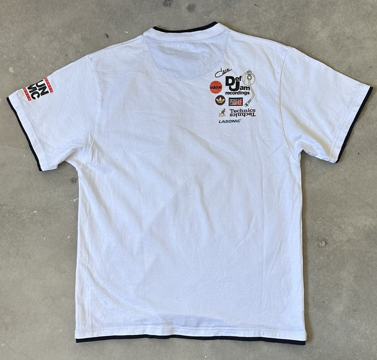 Oshkosh VINTAGE OSHKOSH RUN DMC DEF JAM ADIDAS TEE Size US M / EU 48-50 / 2 - 10 Thumbnail