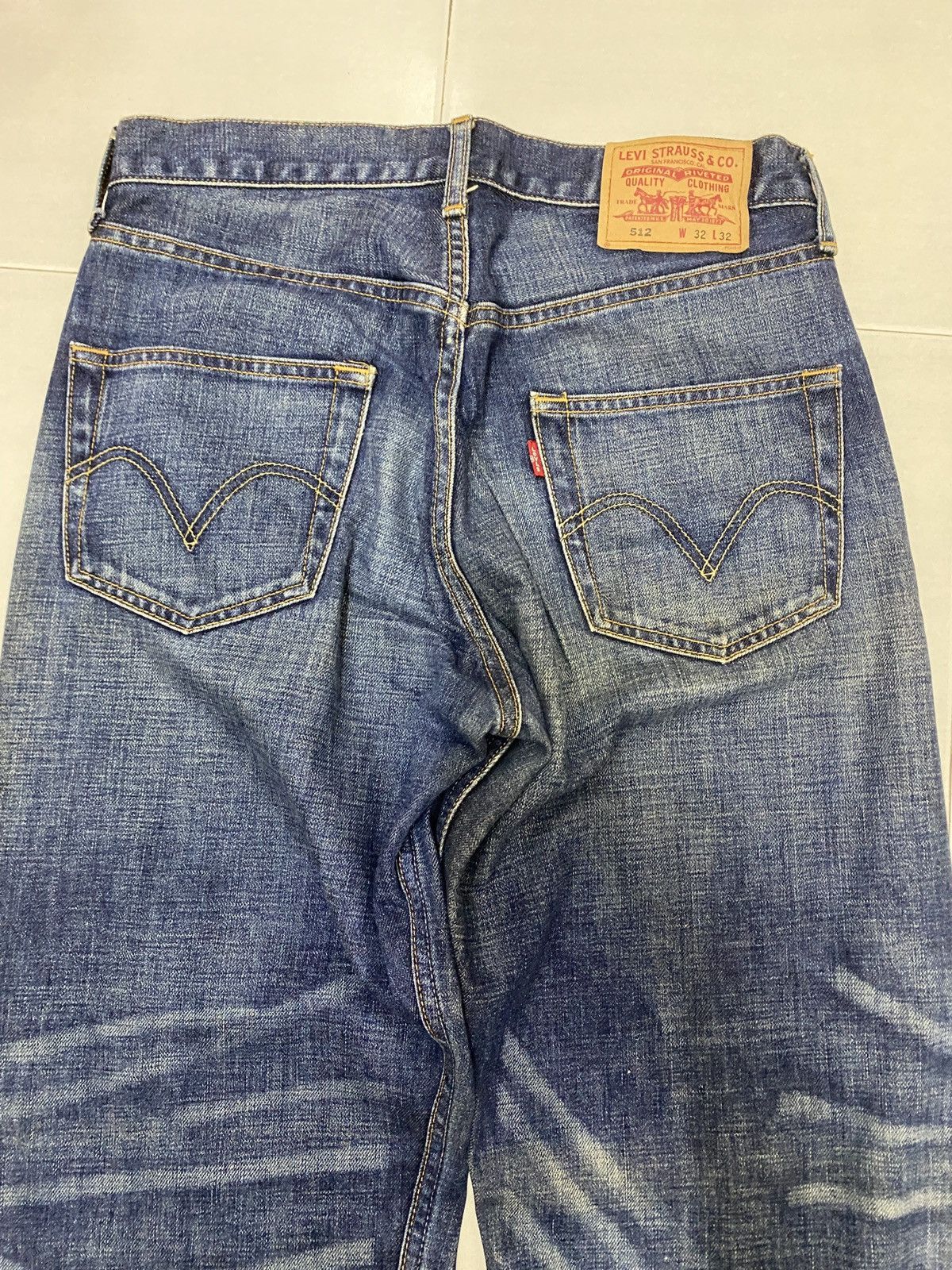 Levi's × Levi's Made & Crafted LEVIS VINTAGE 512 DENIM JEANS Size US 32 / EU 48 - 4 Thumbnail