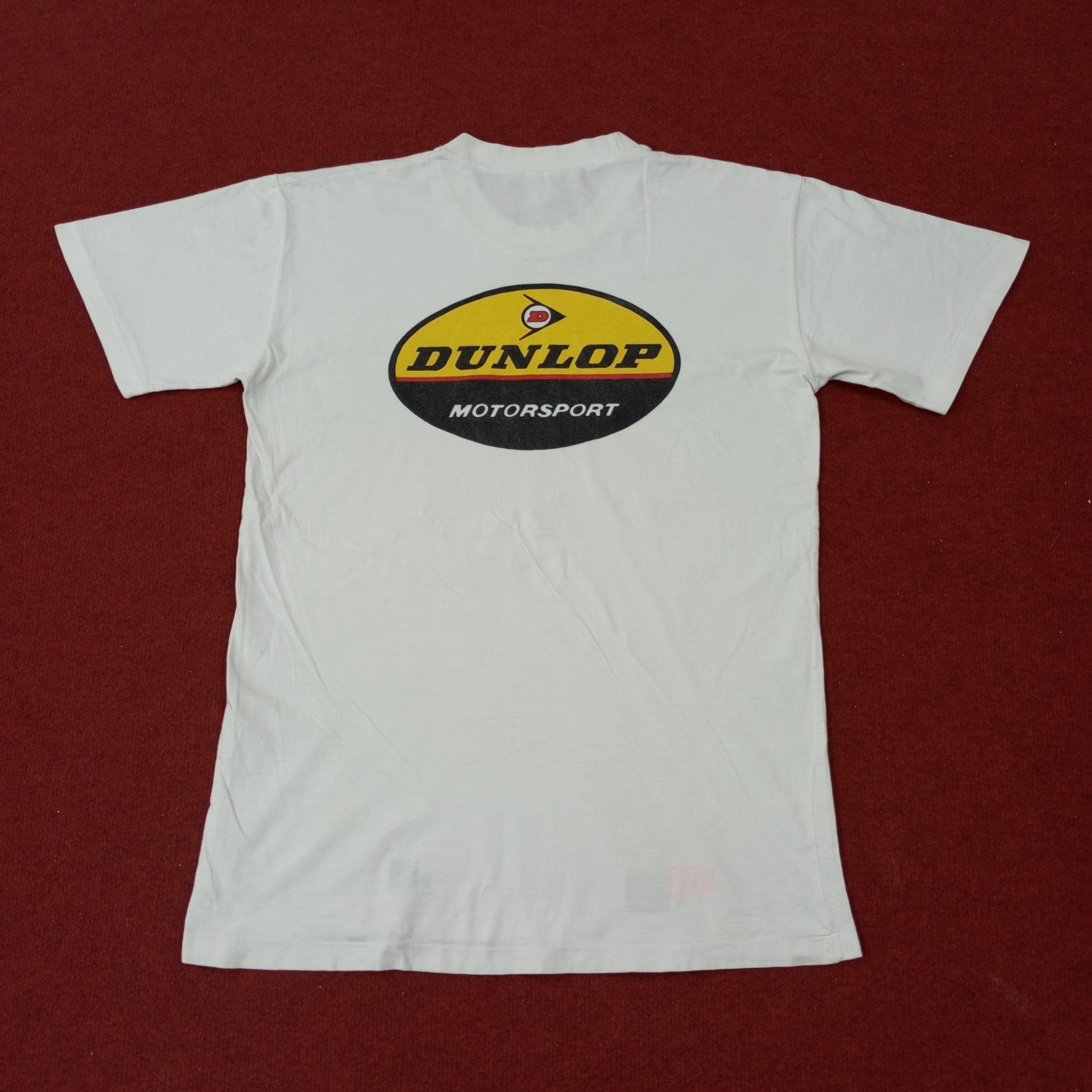 Dunlop Dunlop Motorsport Promo Style Vintage Tshirt c249n48 Size US M / EU 48-50 / 2 - 1 Thumbnail