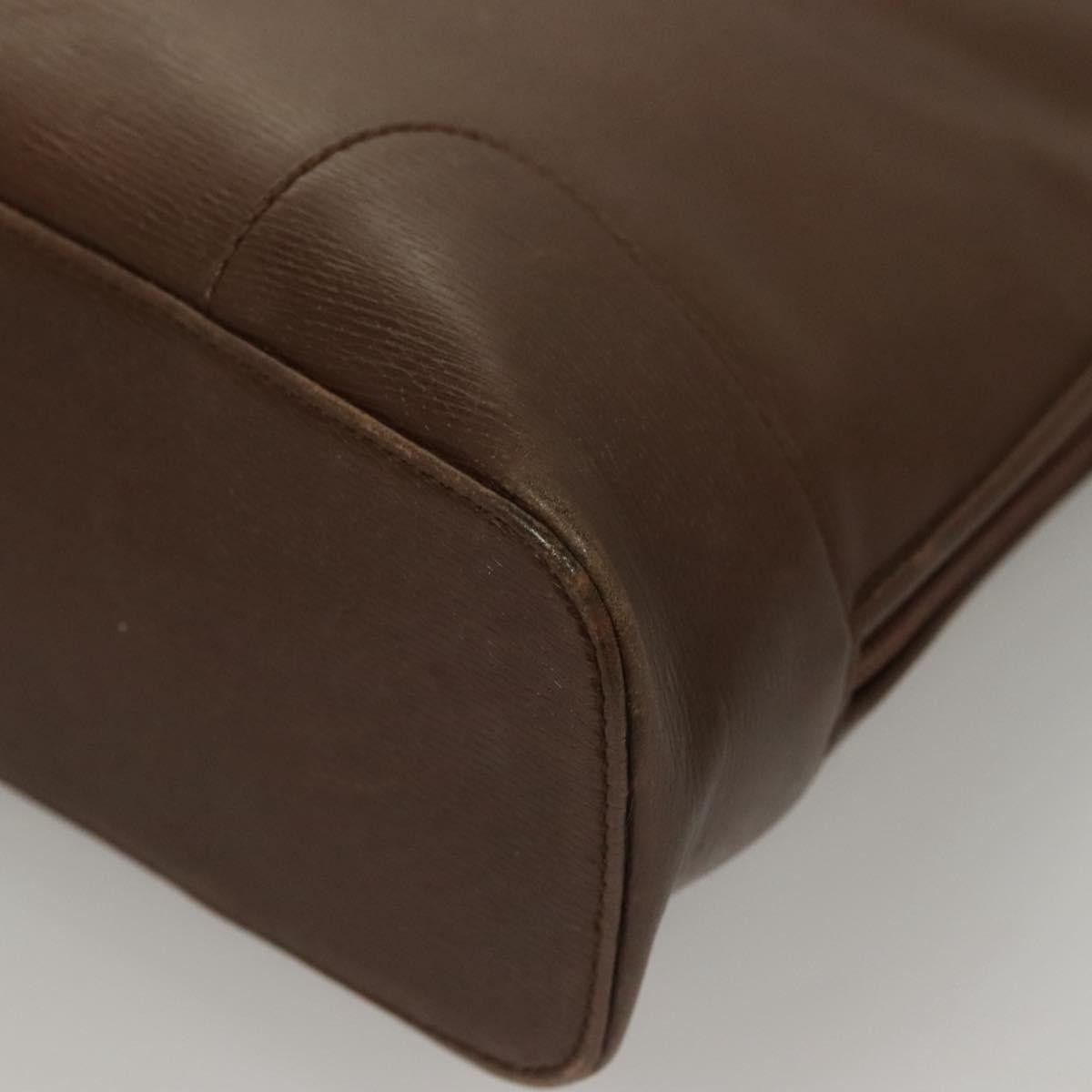 Gucci GUCCI Tote Bag Leather Brown Size ONE SIZE - 12 Thumbnail