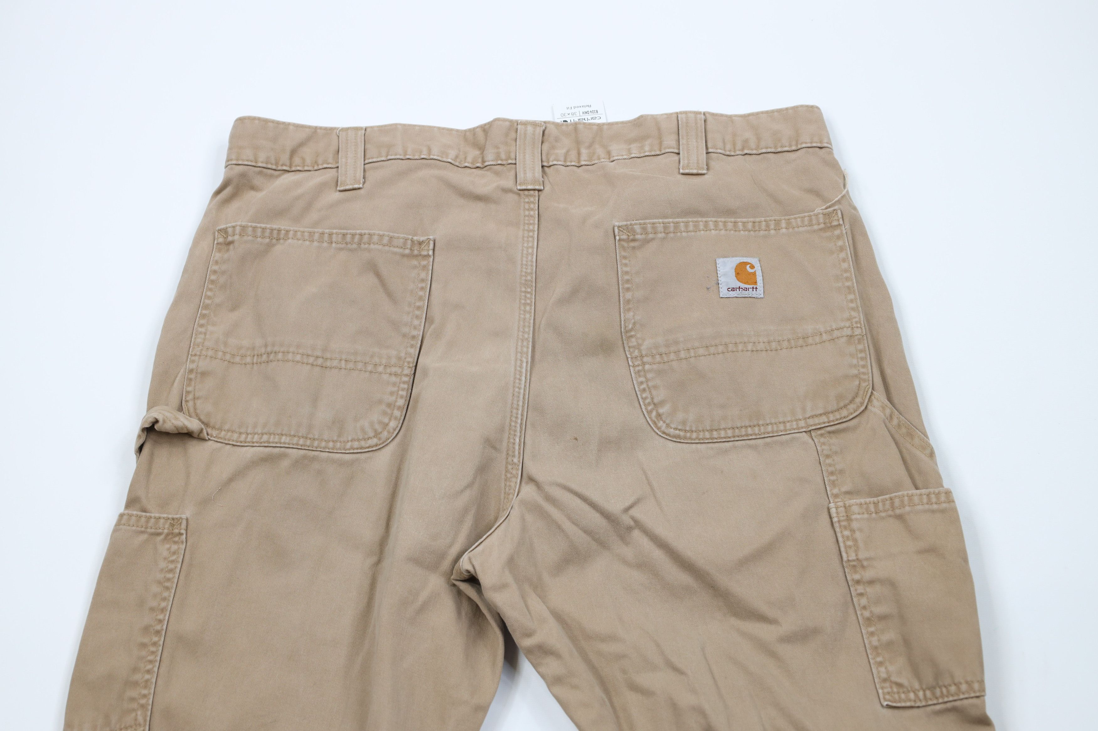 Carhartt Vintage Carhartt Spell Out Wide Leg Dungaree Pants Khaki Size US 38 / EU 54 - 9 Thumbnail