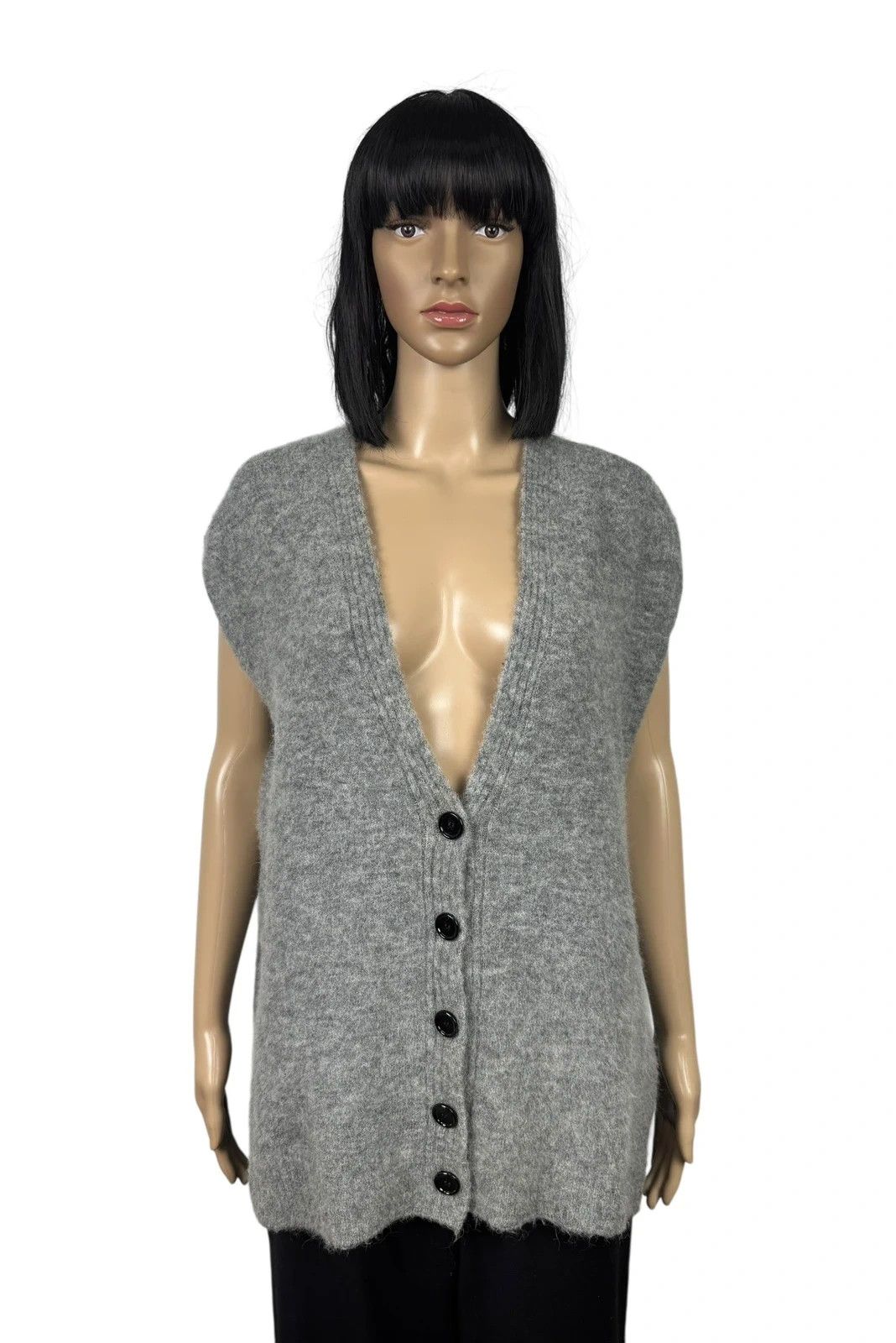 Other Attic And Barn Knit Vest Alpaca Wool Polyamide size M Size M / US 6-8 / IT 42-44 - 1 Thumbnail