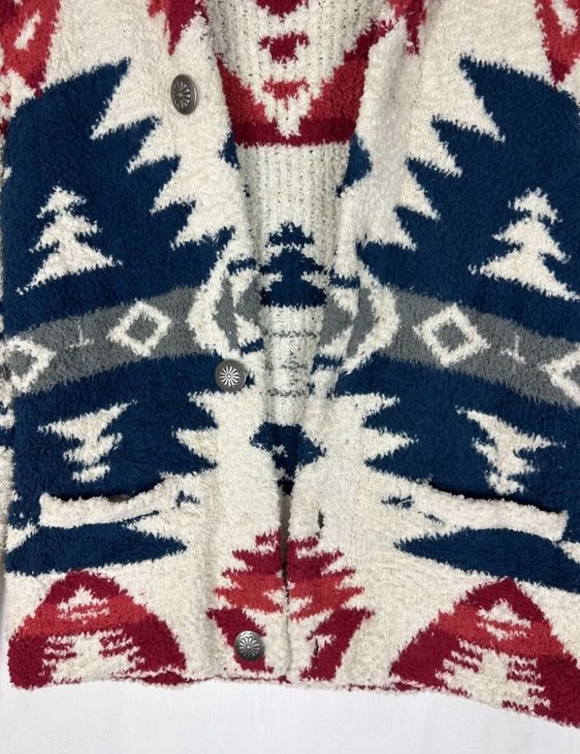 Japanese Brand Anti Ballistic Cardigan / Navajo/ Warm fleece jacket Size US M / EU 48-50 / 2 - 3 Thumbnail