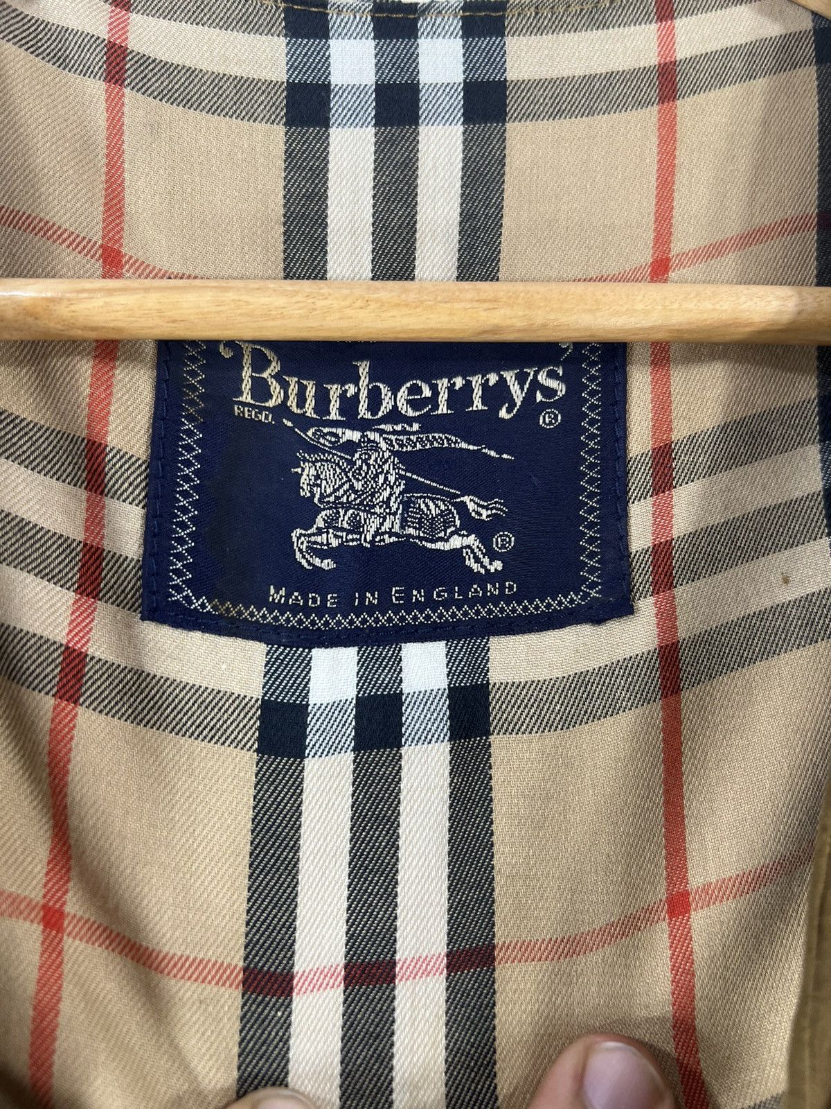 Burberry Vintage Burberry Nova Check Vest Mix Leather In Front Size US M / EU 48-50 / 2 - 5 Thumbnail