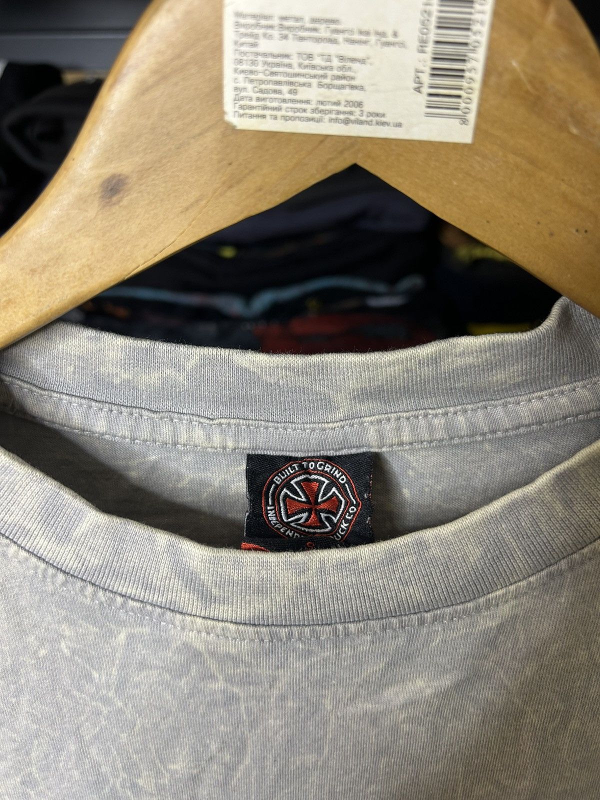 Other Vintage Independent Skate Tee Grey Marble S Size US S / EU 44-46 / 1 - 3 Thumbnail