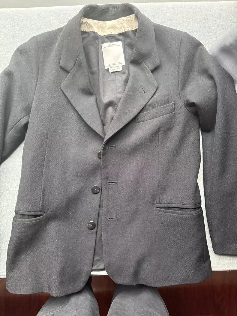 Visvim Visvim Black Suit Jacket Size 1-2506 Size US S / EU 44-46 / 1 - 1 Thumbnail