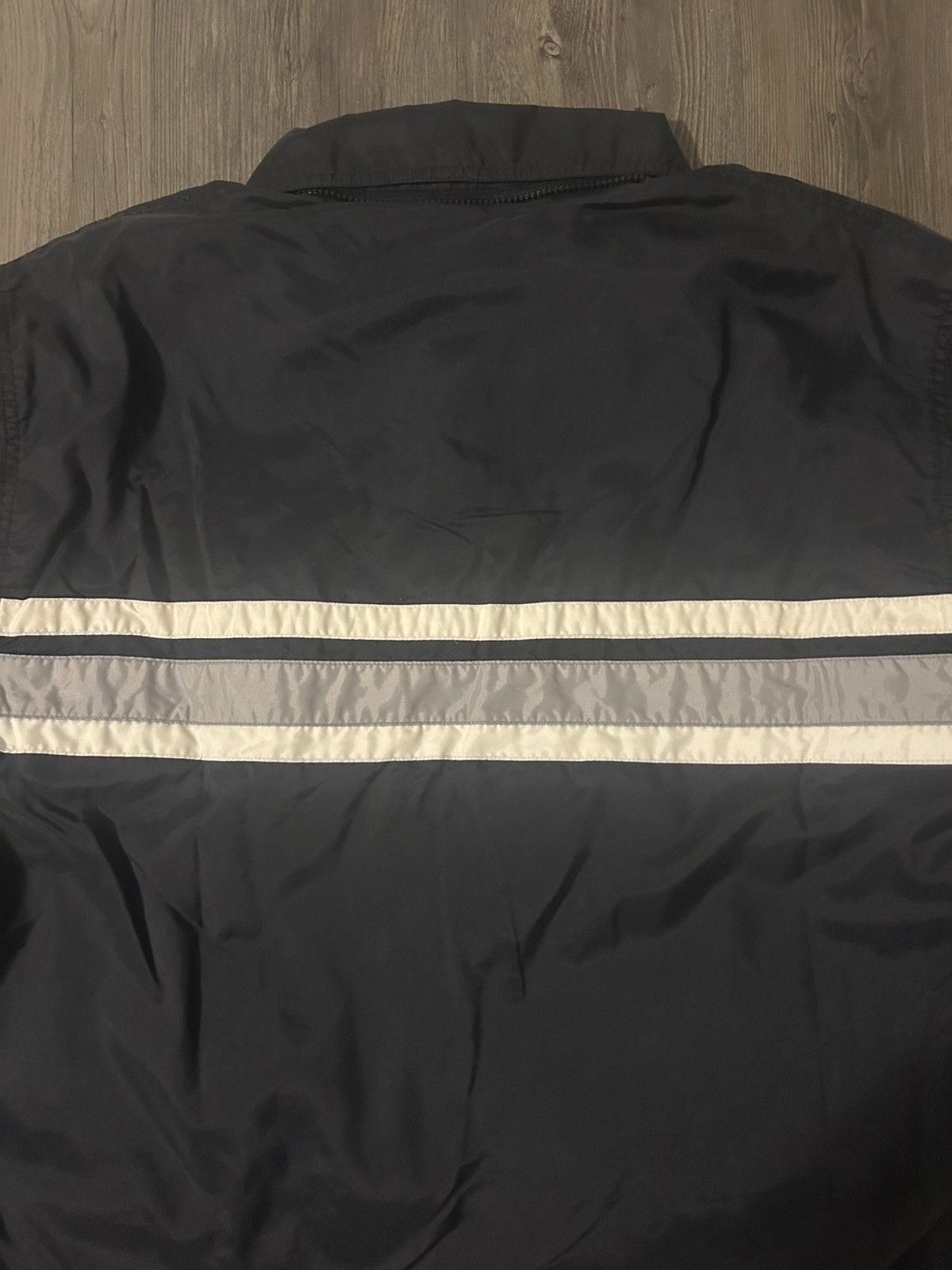 Nike Vintage Ocean Earth Striped Windbreaker Size US XL / EU 56 / 4 - 5 Thumbnail