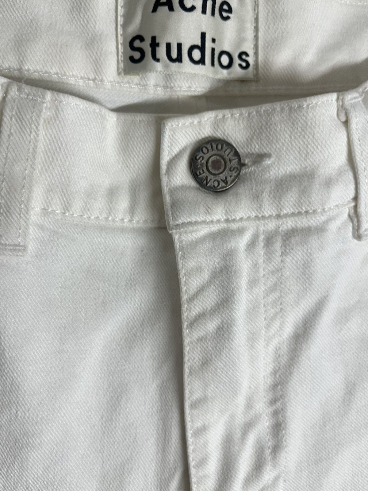Acne Studios × Designer Acne Studios Jean white Size US 30 / EU 46 - 4 Thumbnail