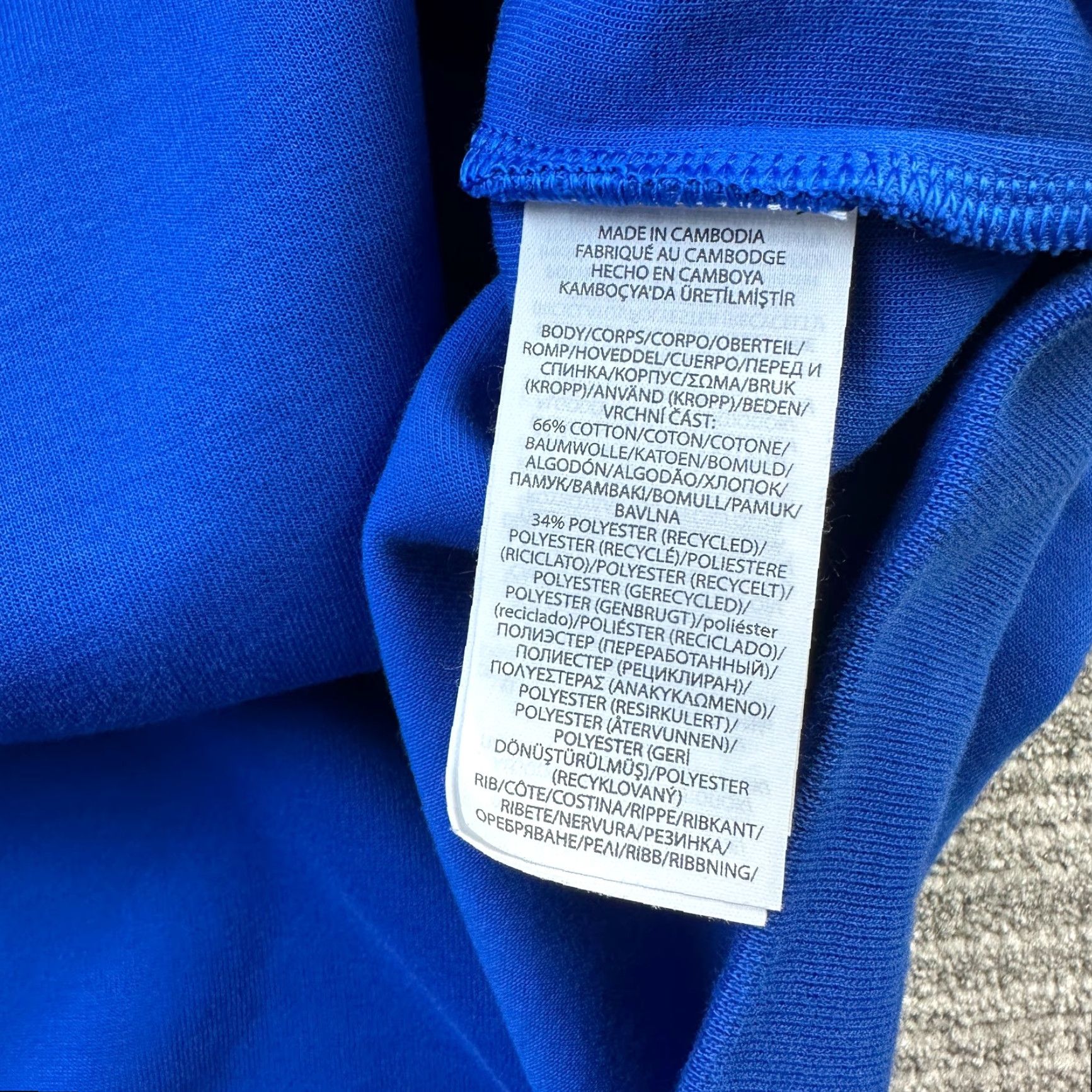 Polo Ralph Lauren Polo Ralph Lauren Hoodie 2XLT Blue Solid Fleece Full Zip Hooded Size US XXL / EU 58 / 5 - 7 Thumbnail