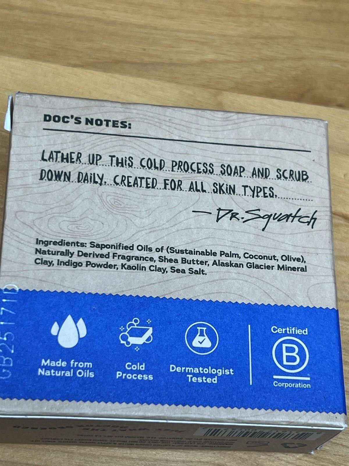 Other Dr Squatch Men's Natural Soap Fresh Falls 5 oz bar Size ONE SIZE - 7 Thumbnail
