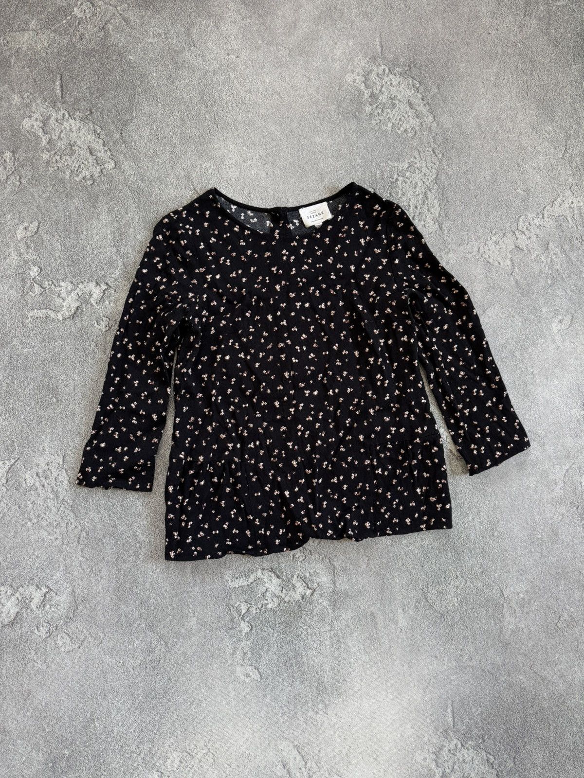 Sezane Sezane Floral Print Button Blouse Multicolor Long Sleeve Top Size XS / US 0-2 / IT 36-38 - 3 Thumbnail