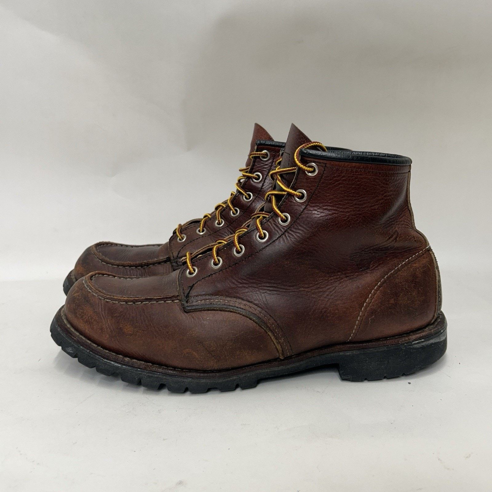 Red Wing Red Wing Roughneck 6-inch Moc Work Boots “Dark Brown” 8146 Size US 12 / EU 45 - 6 Thumbnail