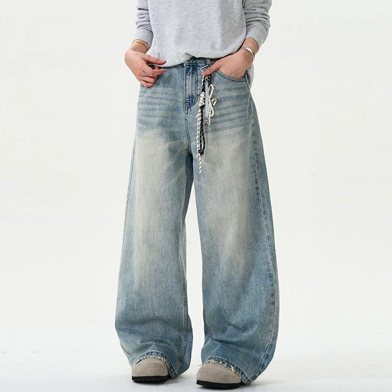 Jean Distressed Solid Color Jeans Size US 32 / EU 48 - 2 Thumbnail