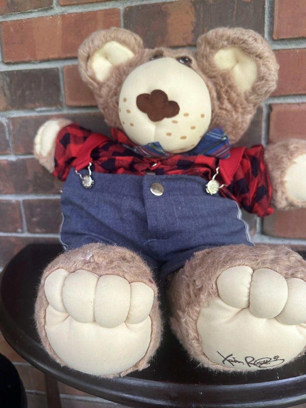 Designer Furskins Bear-1983 1984-23 in-Xavier Roberts Size ONE SIZE - 3 Thumbnail