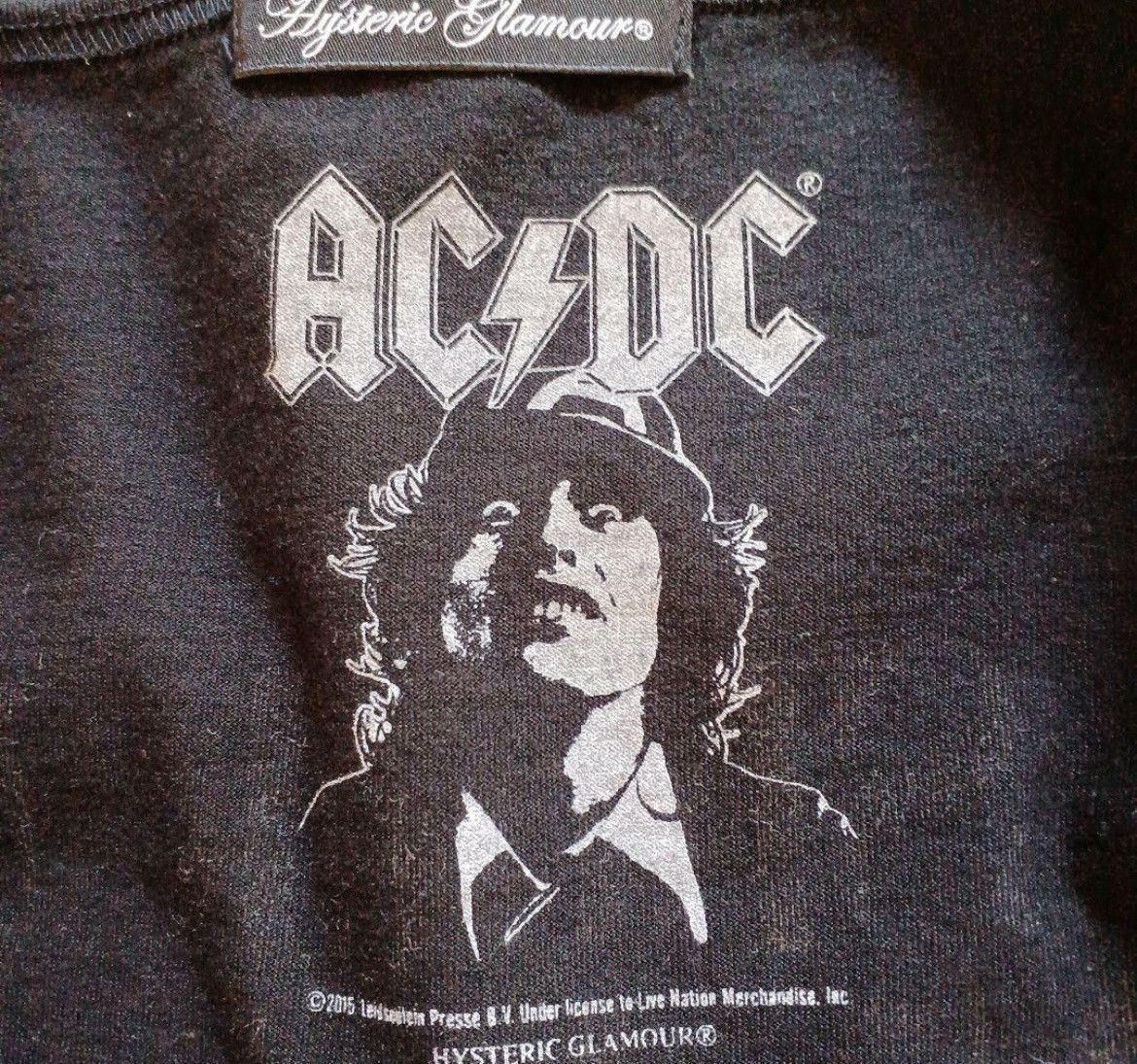 Hysteric Glamour × Japanese Brand × Vintage Hysteric Glamour “AC/DC” T-shirt Size US M / EU 48-50 / 2 - 9 Thumbnail