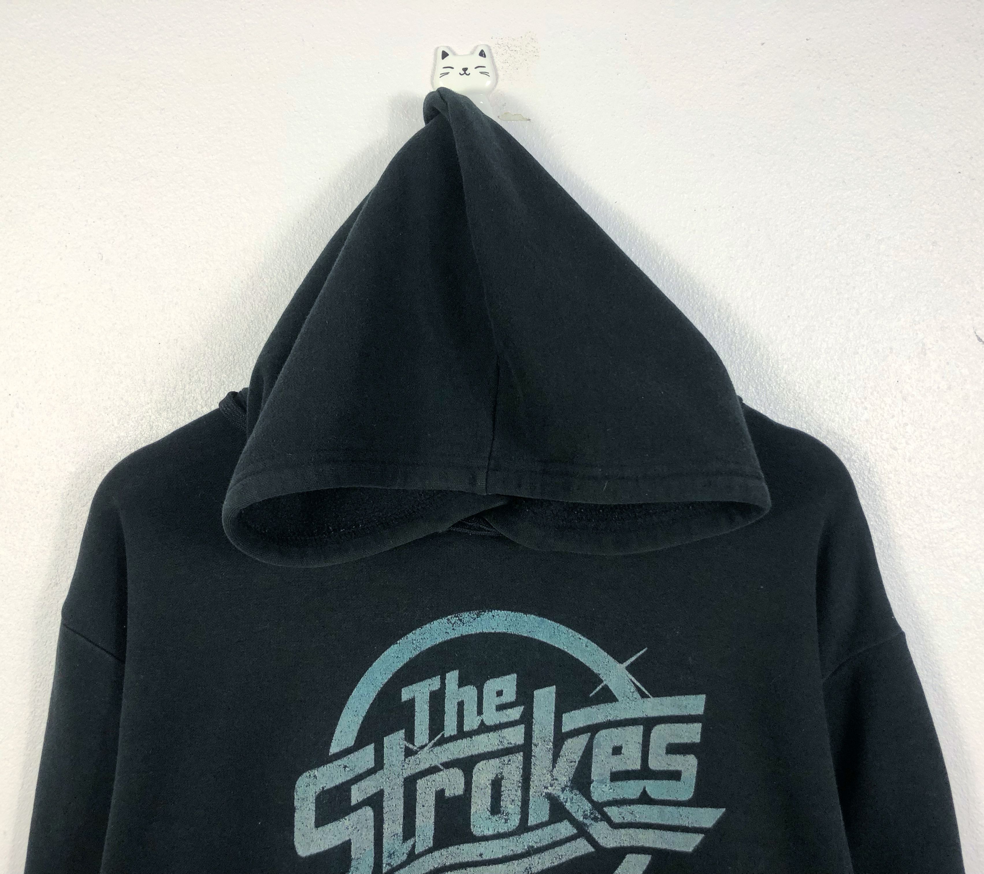 Band Tees Rare Vintage Y2K The Strokes Band Magna Logo Hoodie Size US L / EU 52-54 / 3 - 2 Thumbnail