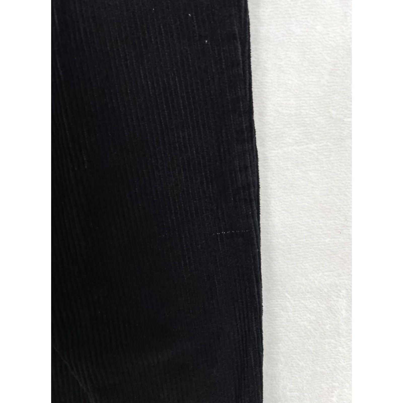 Empyre Empyre Corduroy Pants Women 0 Black Straight Leg Pockets Vintage No N/A Size 25" / US 0 / IT 36 - 2 Thumbnail
