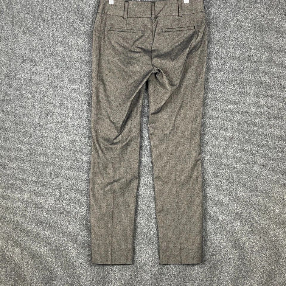Loft Loft Dress Pants Women's Size 0 Hook & Eye Gray Straight Leg Size 25" / US 0 / IT 36 - 8 Thumbnail