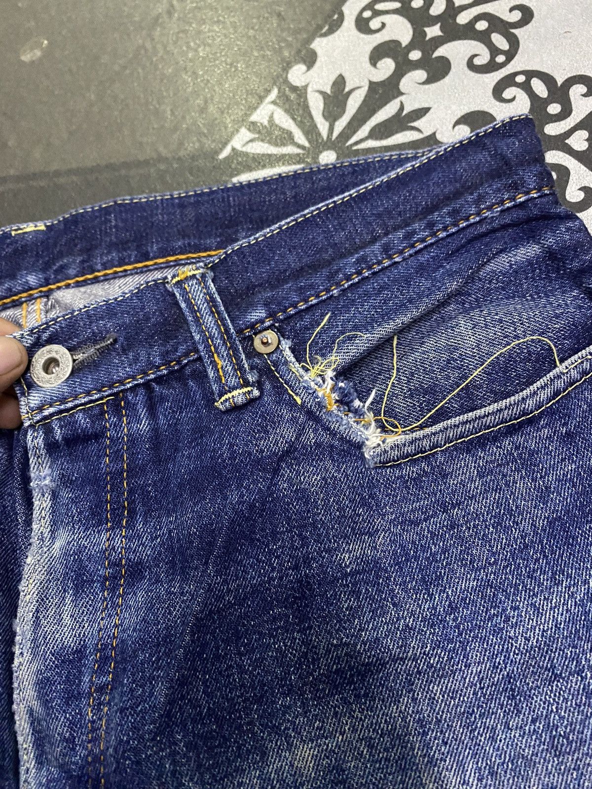 Japanese Brand Japan 🇯🇵 vintage denim selvedge Size US 32 / EU 48 - 6 Thumbnail