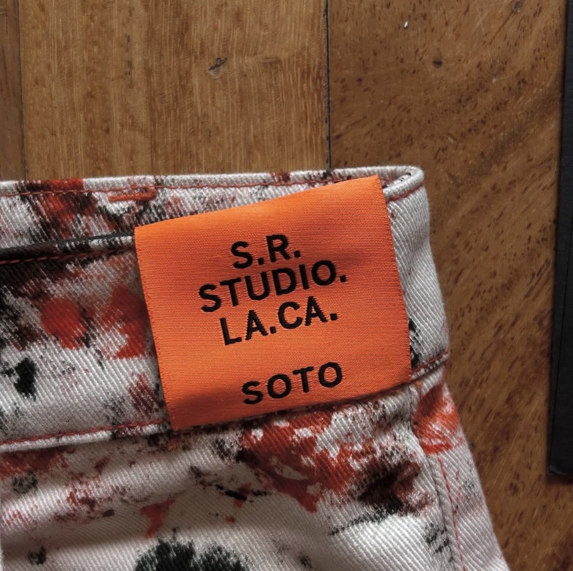 Sterling Ruby S.R. STUDIO. LA. CA. WOMEN’S HAND-DYED SOTO RAVER PANTS Size 27" / US 4 / IT 40 - 4 Thumbnail
