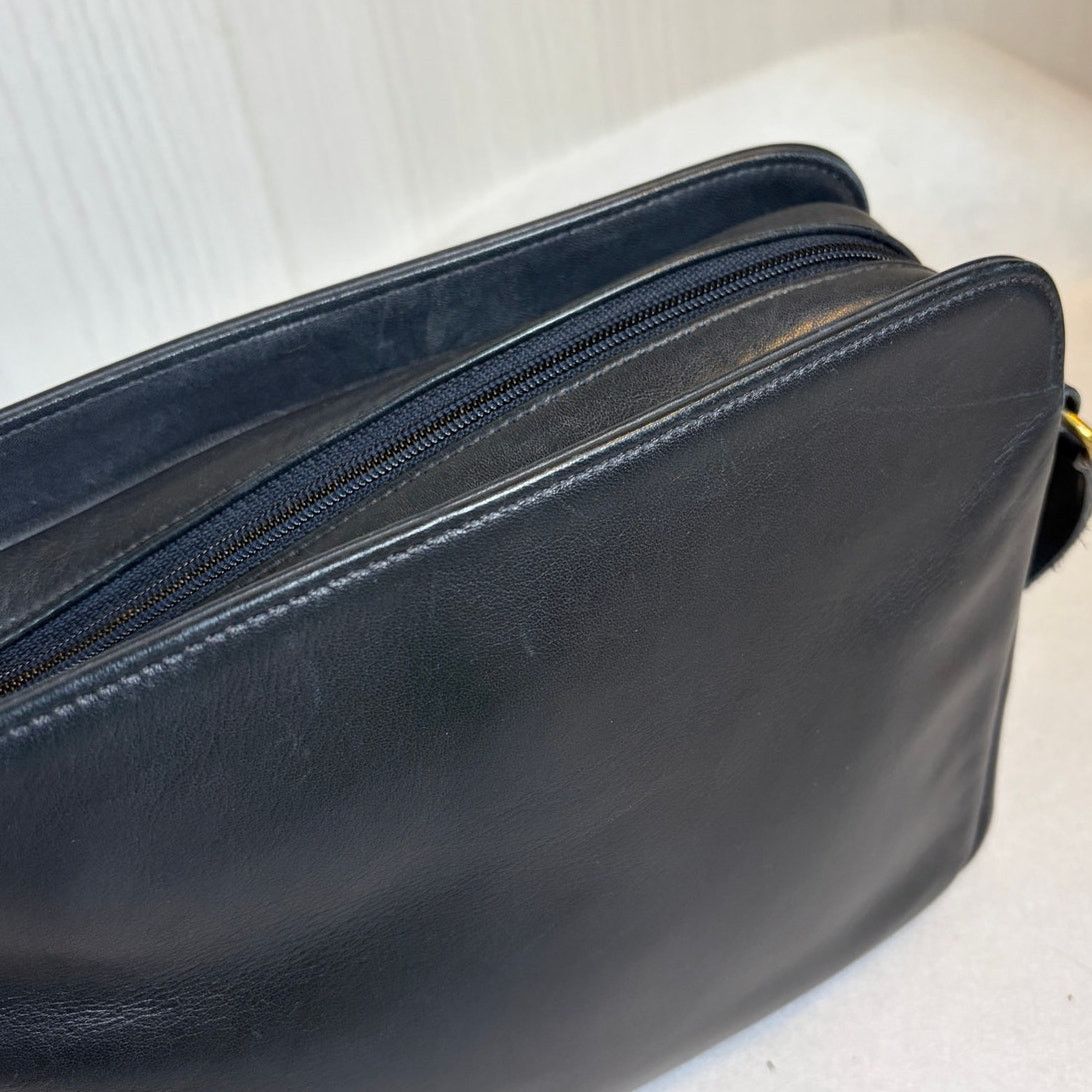 Coach Rare Coach Vintage Promenade Bag Dark Navy Size ONE SIZE - 9 Thumbnail