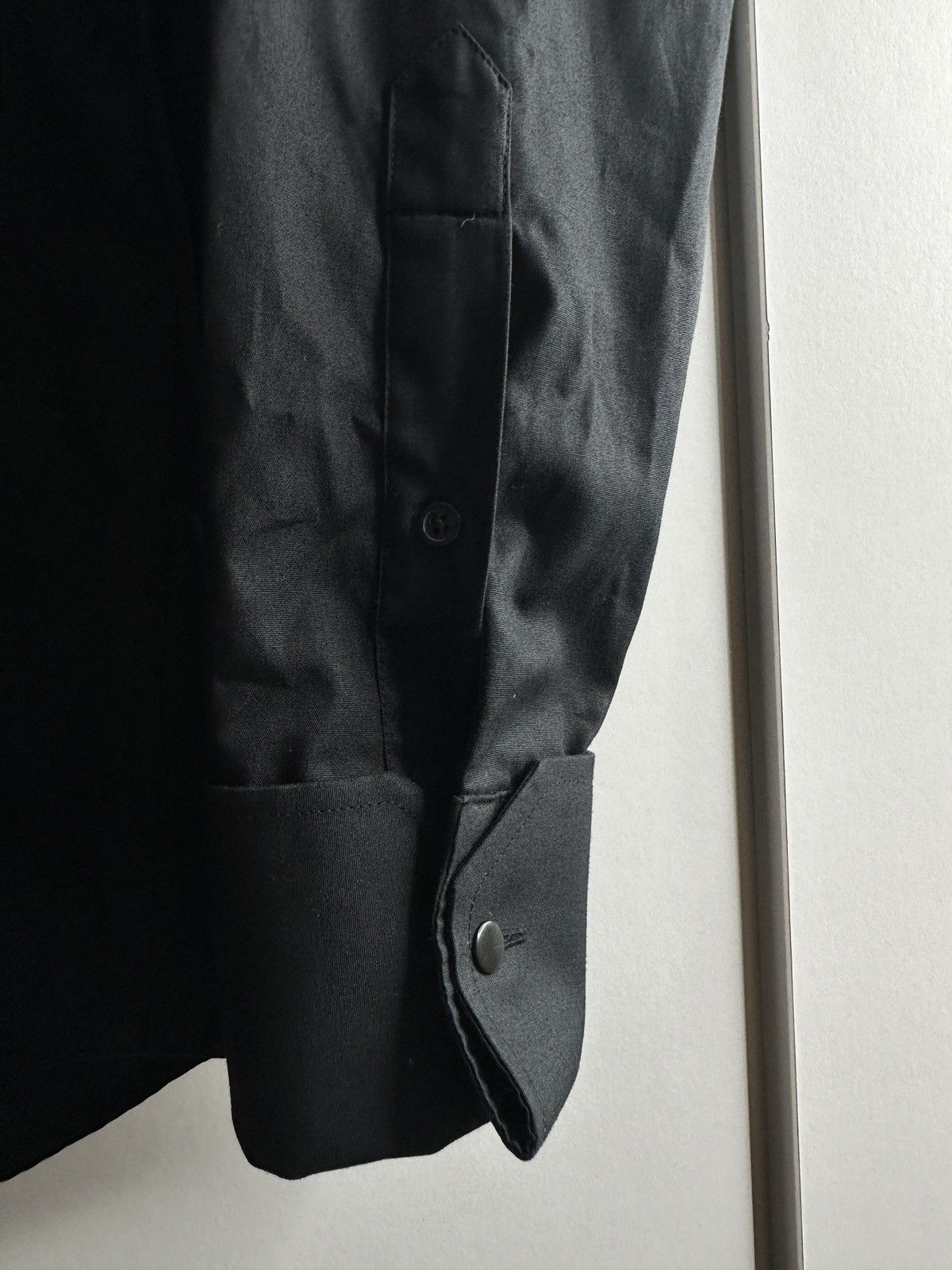 Pierre Cardin Pier Cardin new shirt black basic Size US M / EU 48-50 / 2 - 2 Thumbnail
